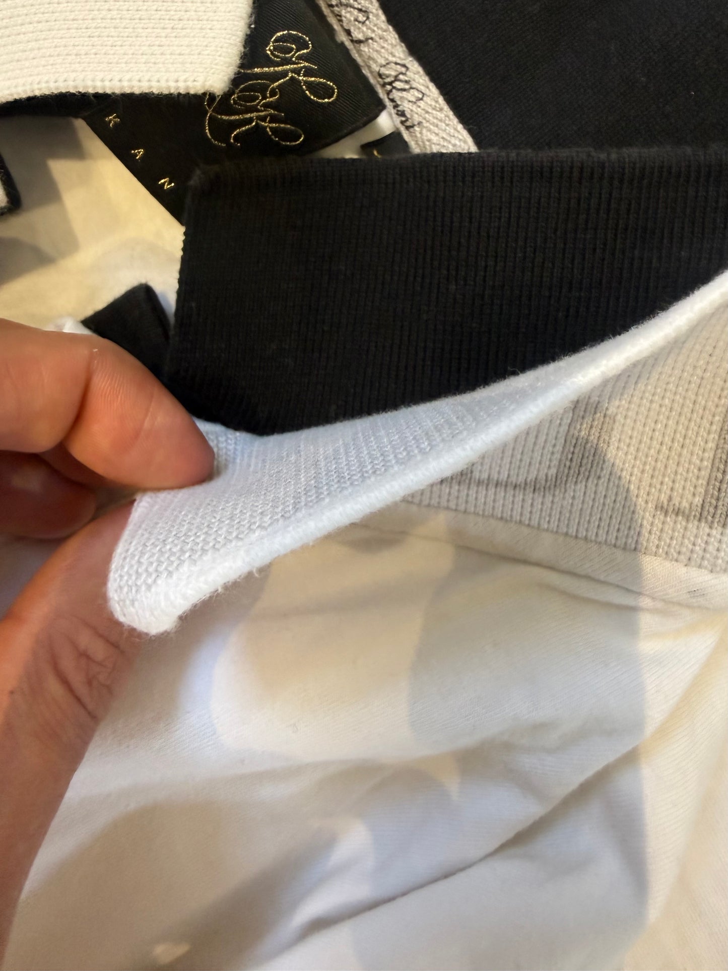 000’s Karl Kani Double Collar Polo (S)
