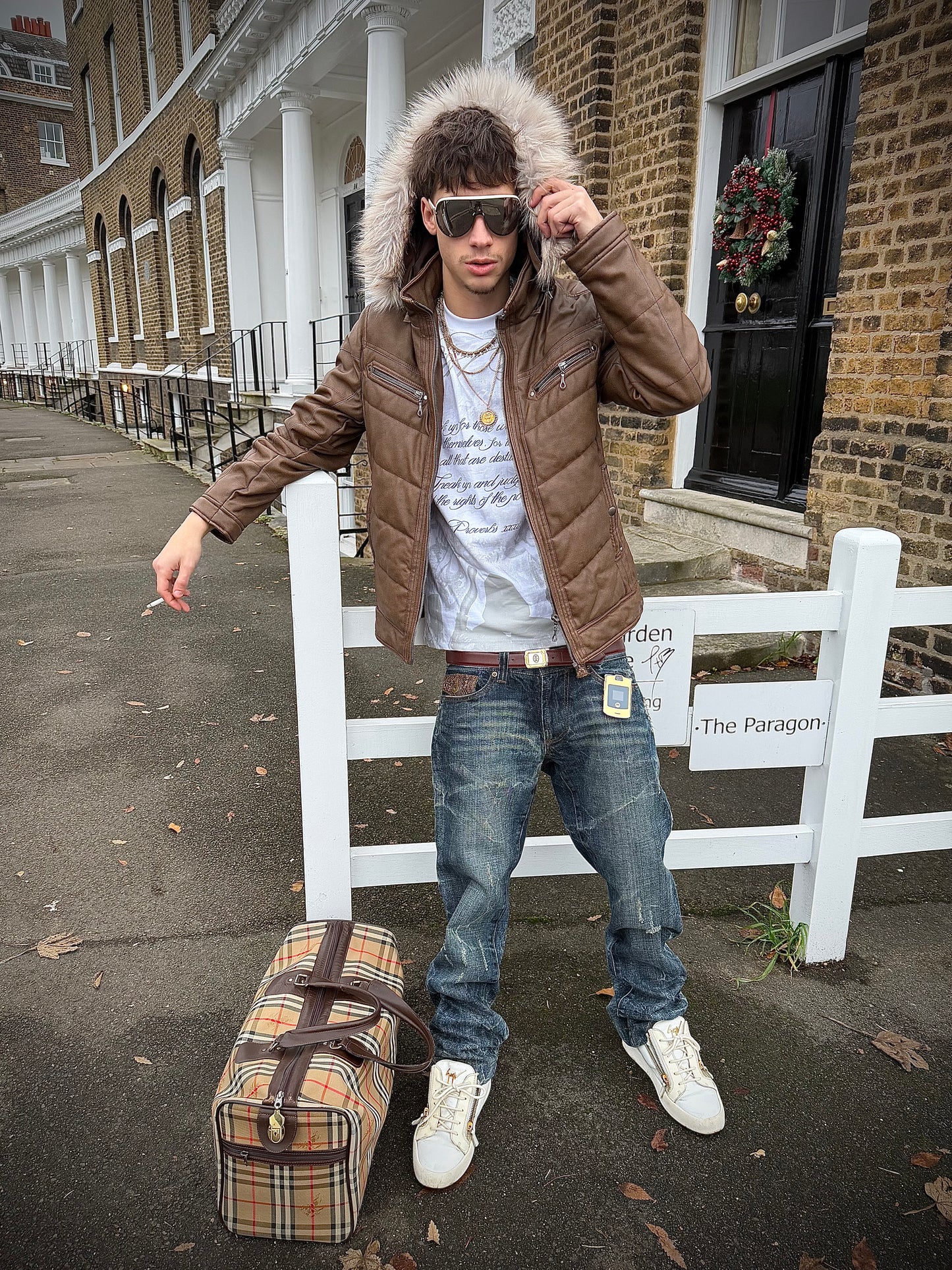 000’s Takaiq Snakeskin Jeans