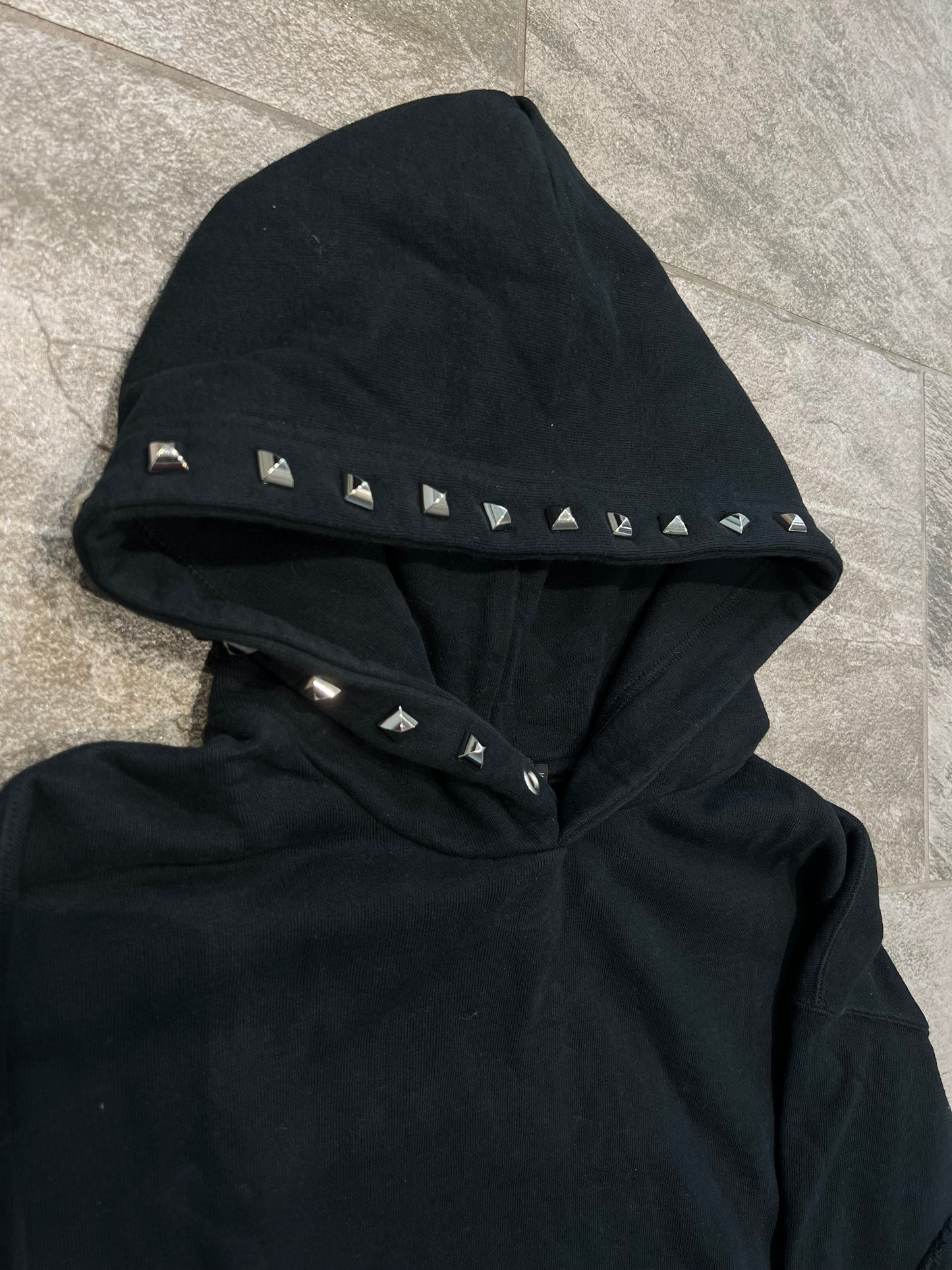 000’s Loveless Studded Hoodie