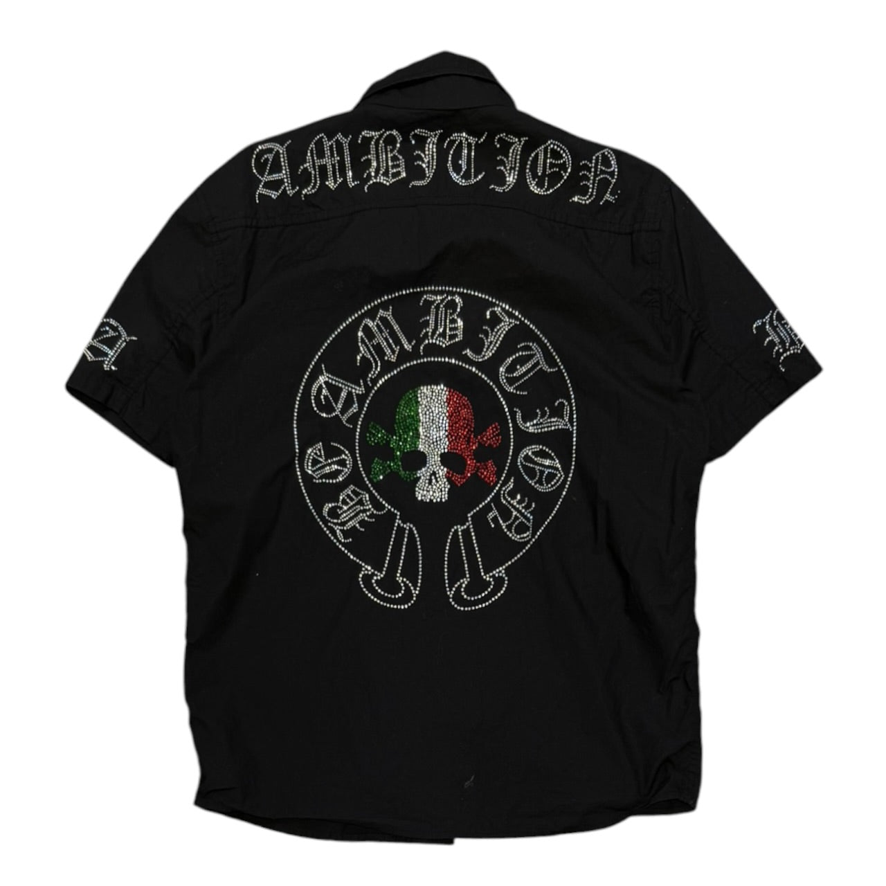 000’s Be Ambition Rhinstone Shirt (M)