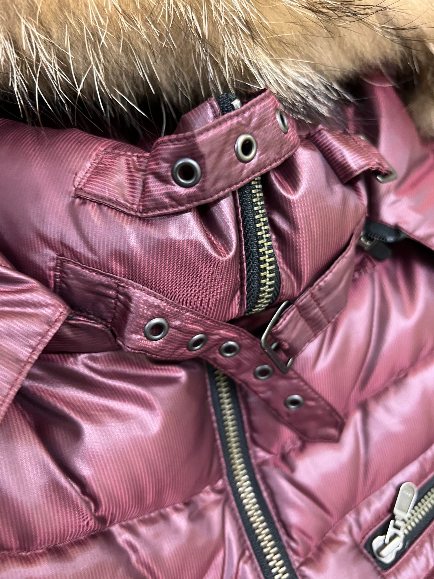 000’s Pazzo Denim Store Fur Puffer