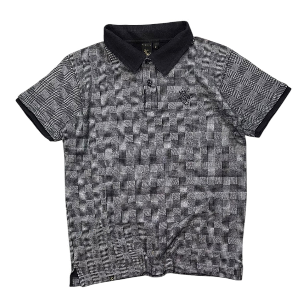 000’s Karl Kani Plaid Polo (S)
