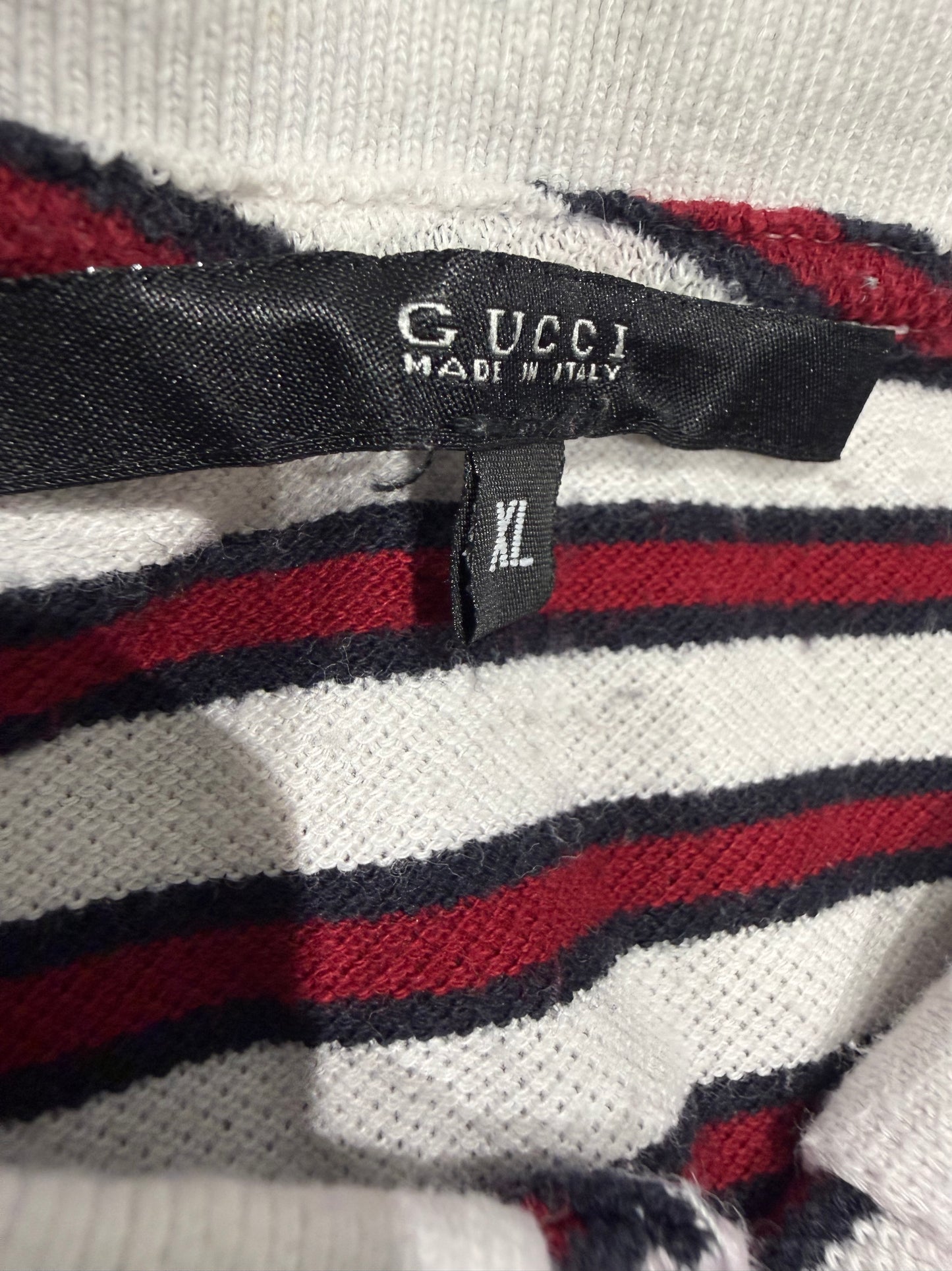 Gucci Striped Polo (L)