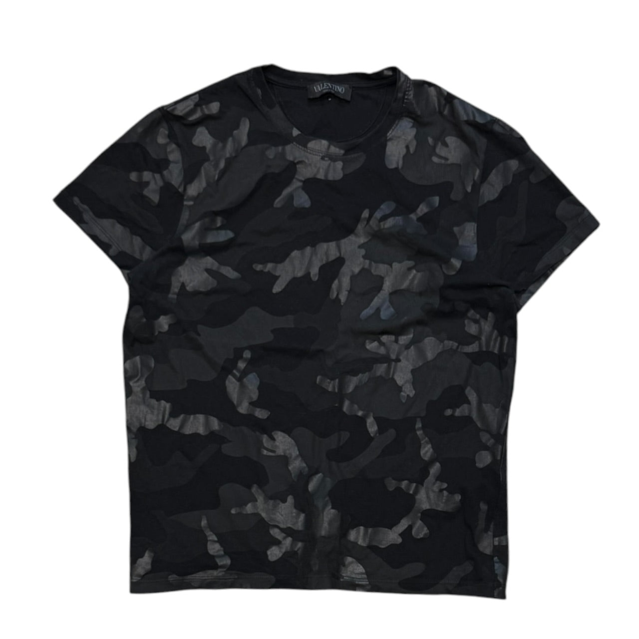 Valentino Garavani Camo Studded Tee (S)
