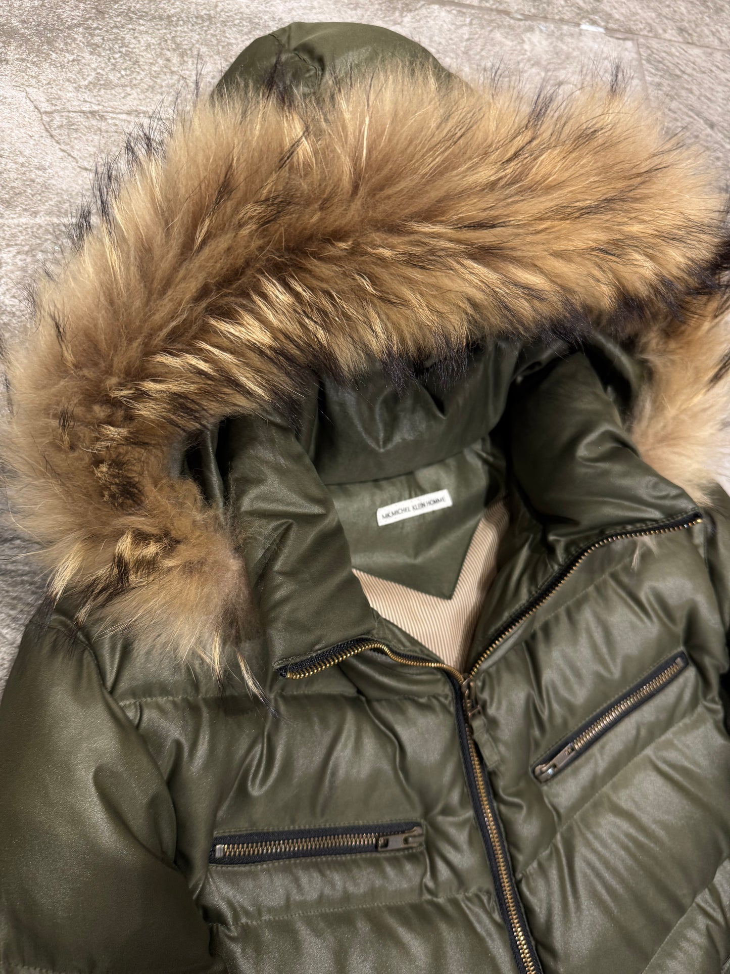 000’s Michael Klein Homme Fur Puffer (M)
