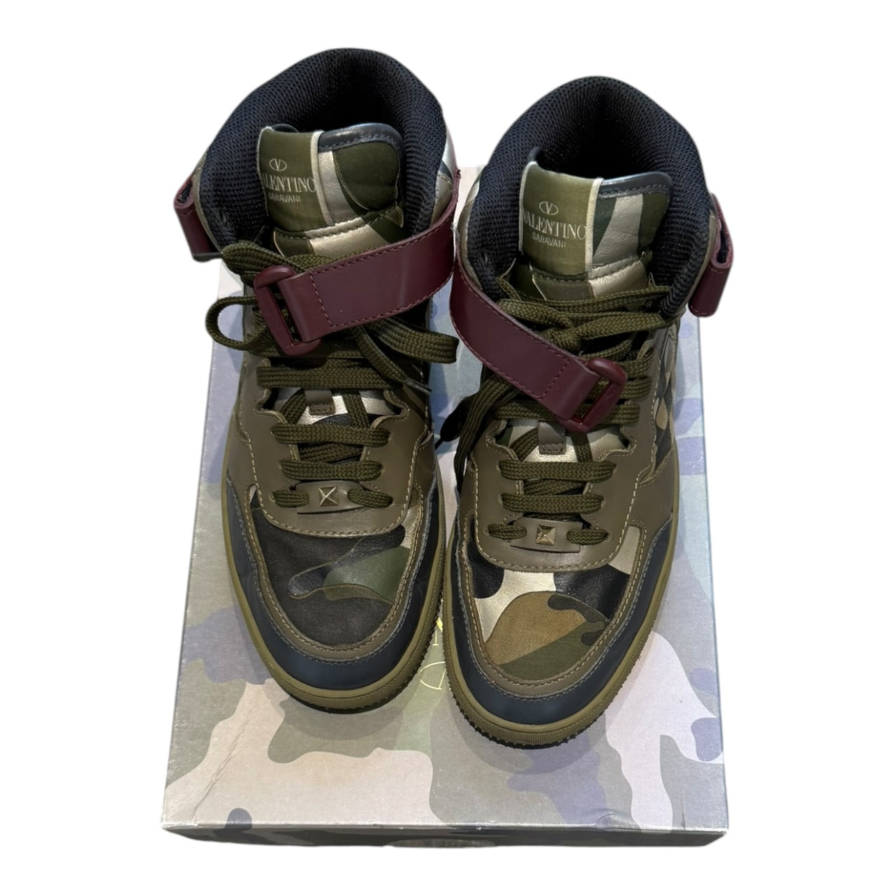 Valentino Rock B Camo High Tops (EU 40)