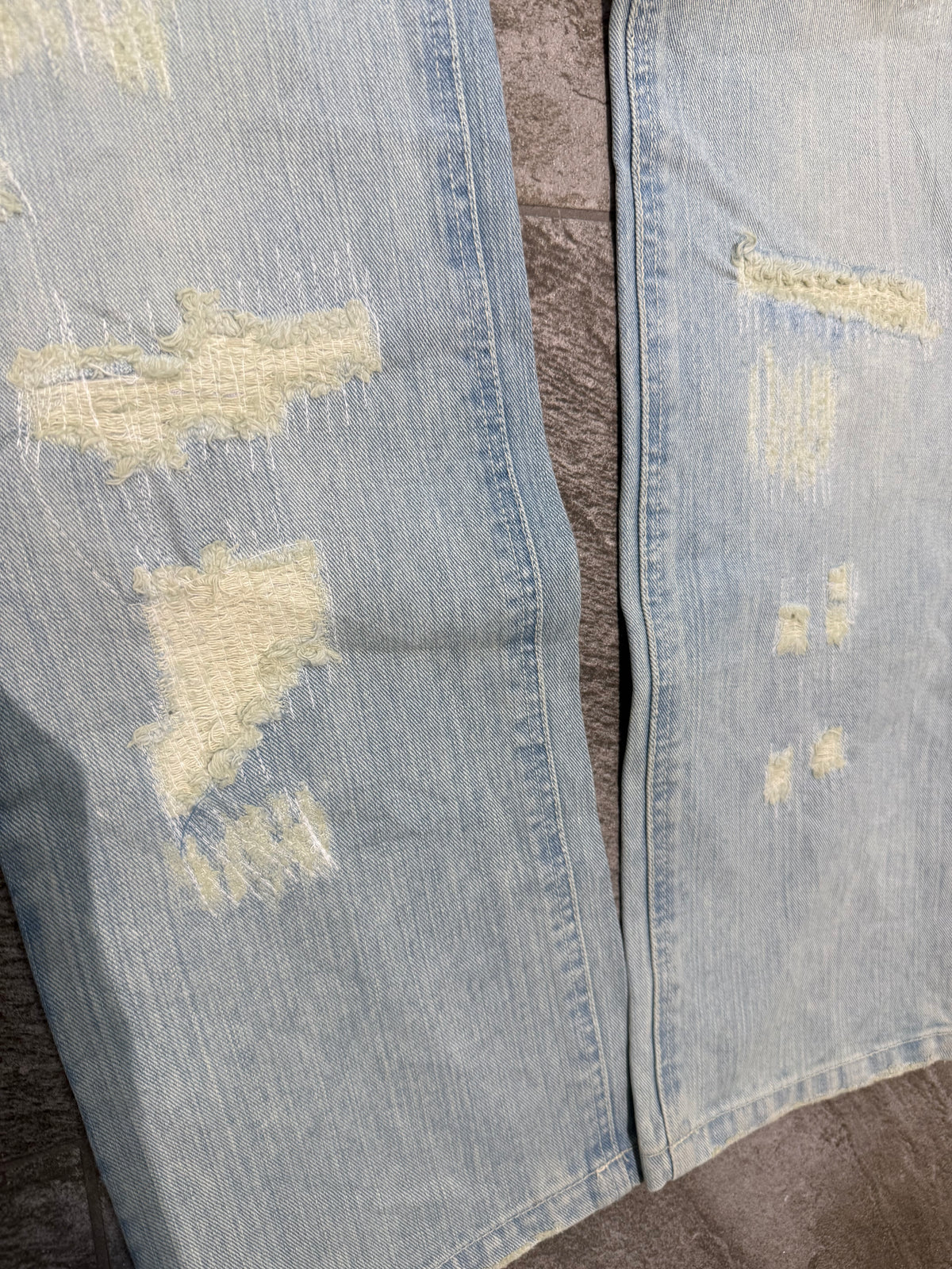 000’s Exhibitionist Heavy Sashiko Repair Jeans (32”)