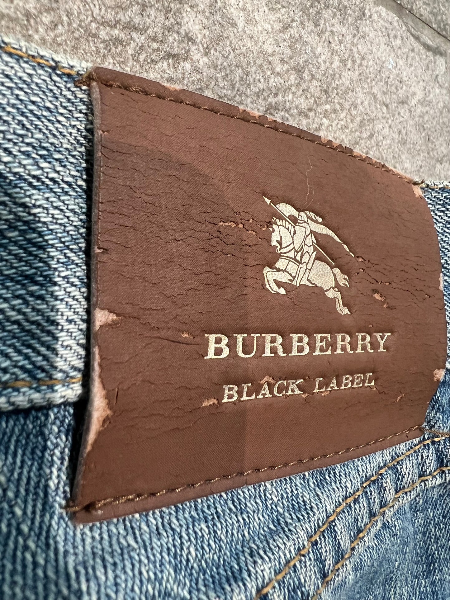 000’s Burberry Flared Jeans