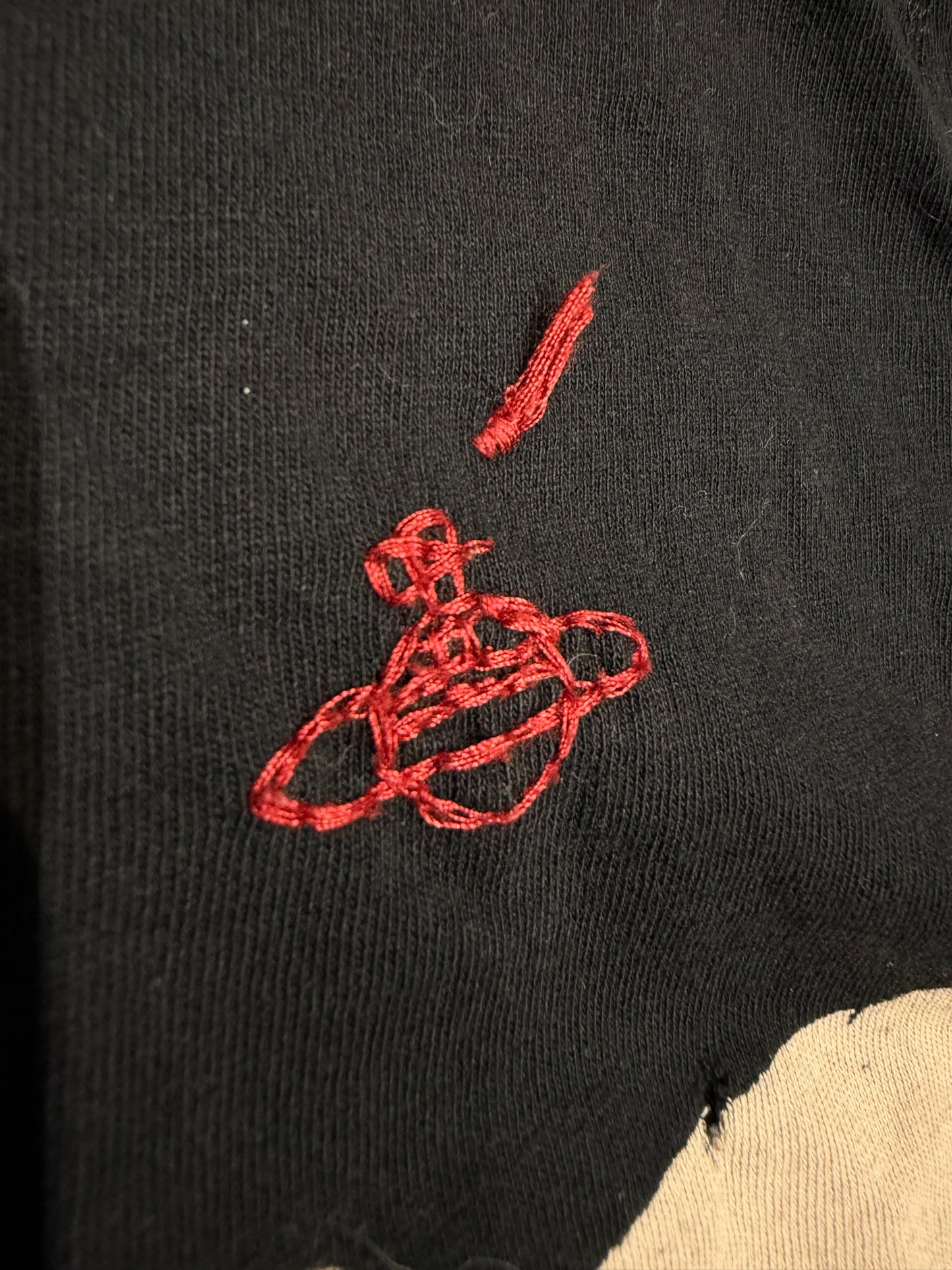 000’s Vivienne Westwood X Lee Skull Tee (L)
