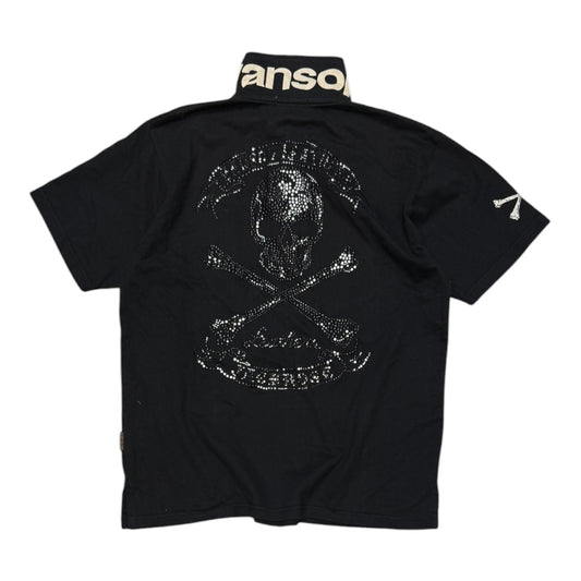 Vanson X Jackrose Skull Polo (M)
