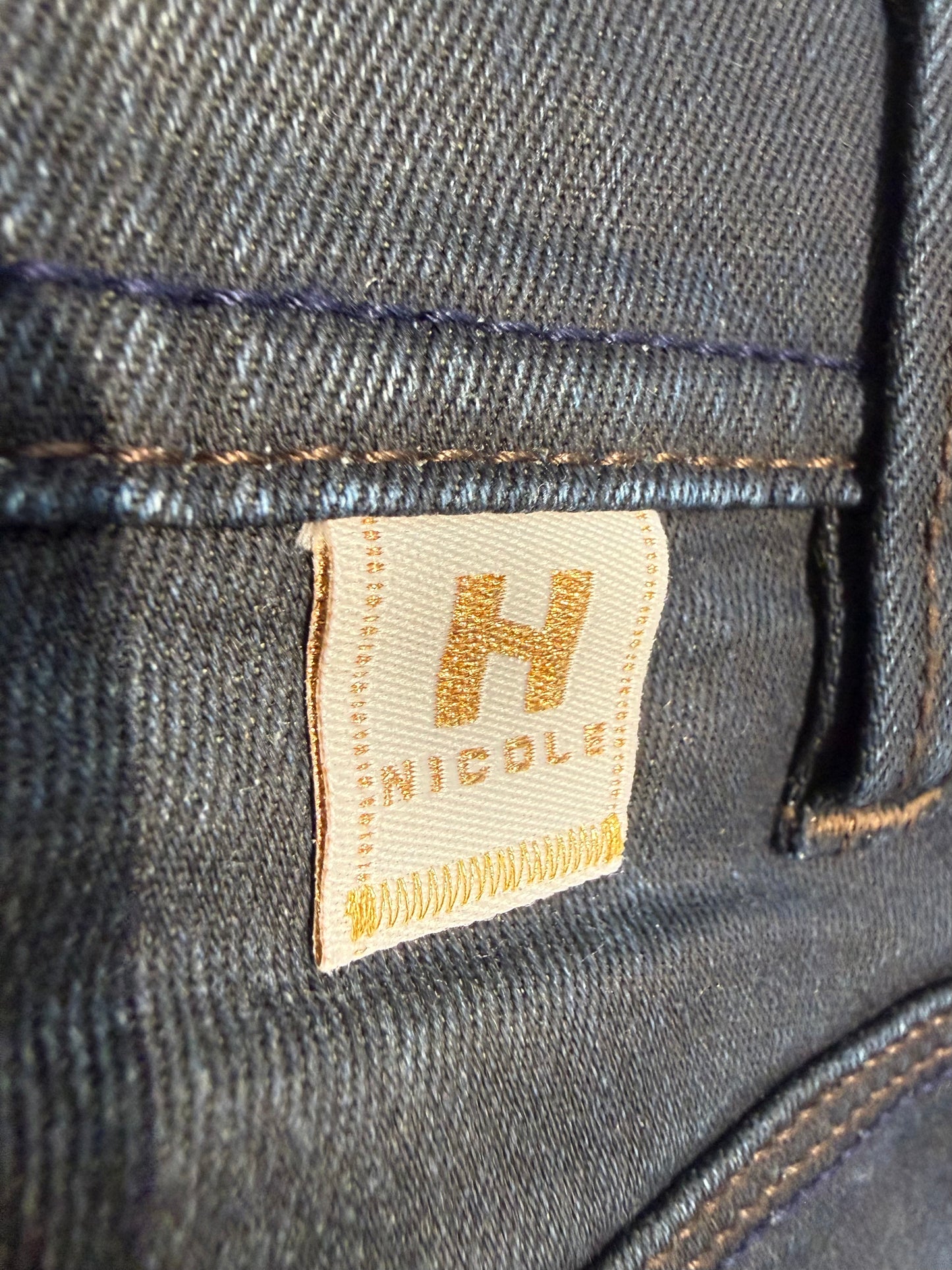 Nicole Waxed Jeans (33”)