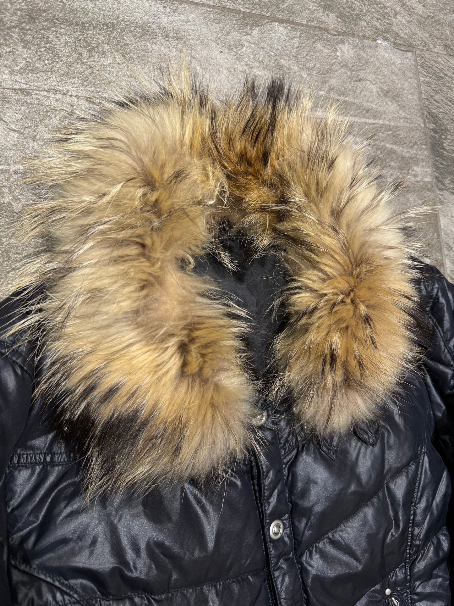 000’s ASM Fur Collar Puffer (S)