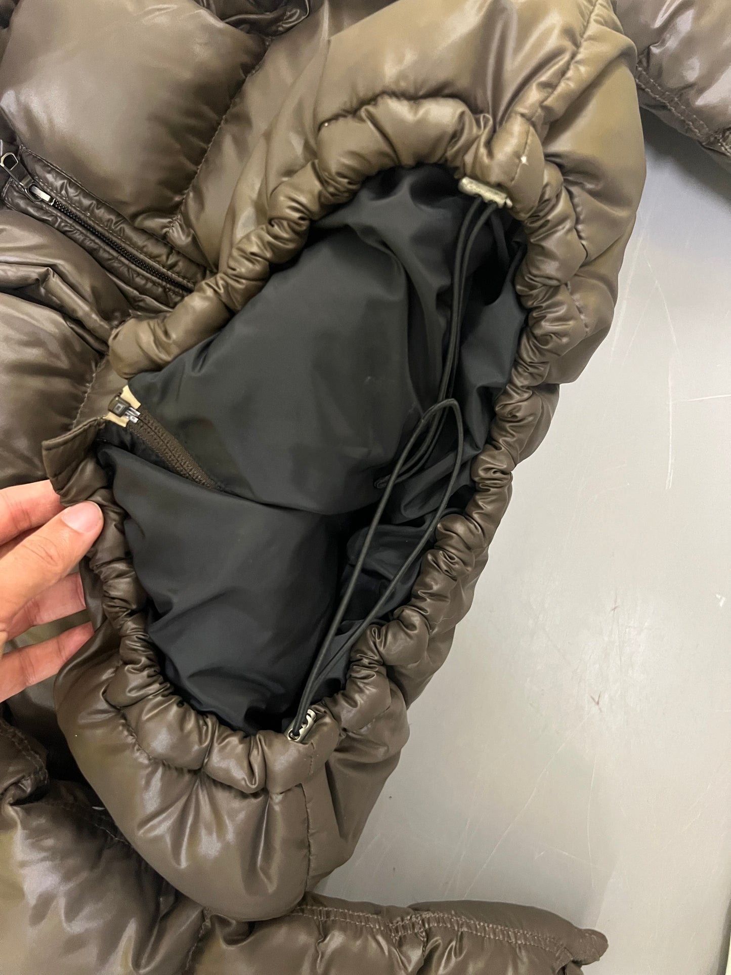 000’s Camp7 Fur Hood Puffer