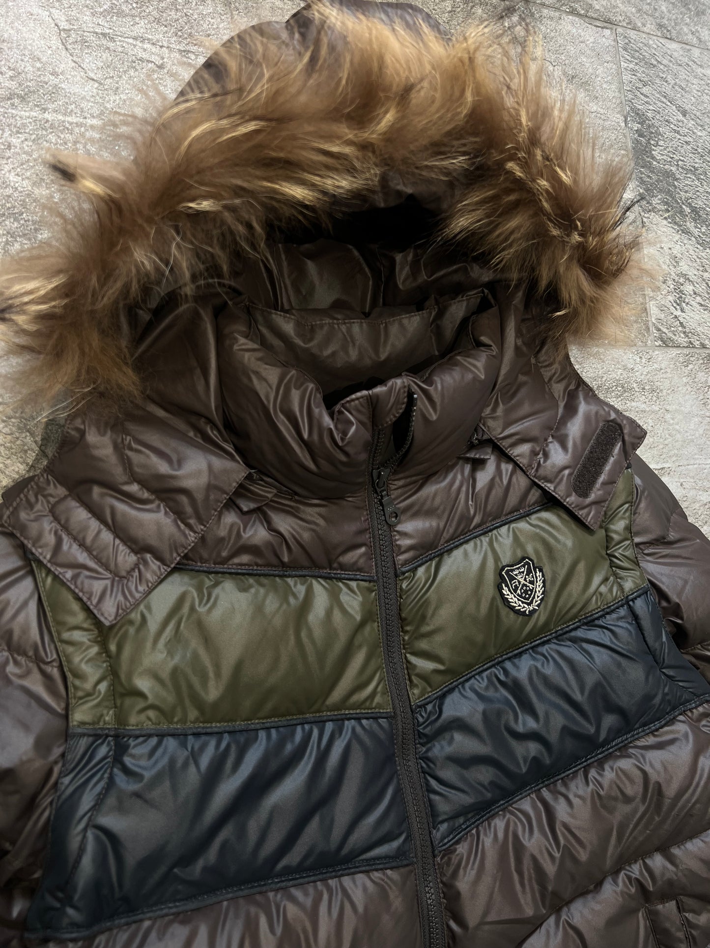 Japanese Russ K Fur Puffer Jacket/Gilet