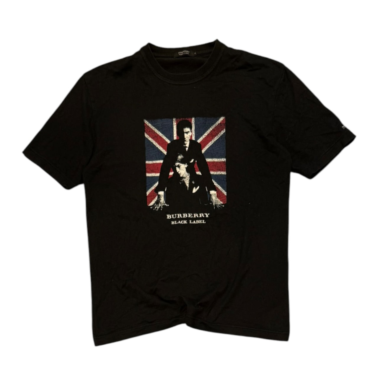 000’s Burberry Union Jack Tee (M)