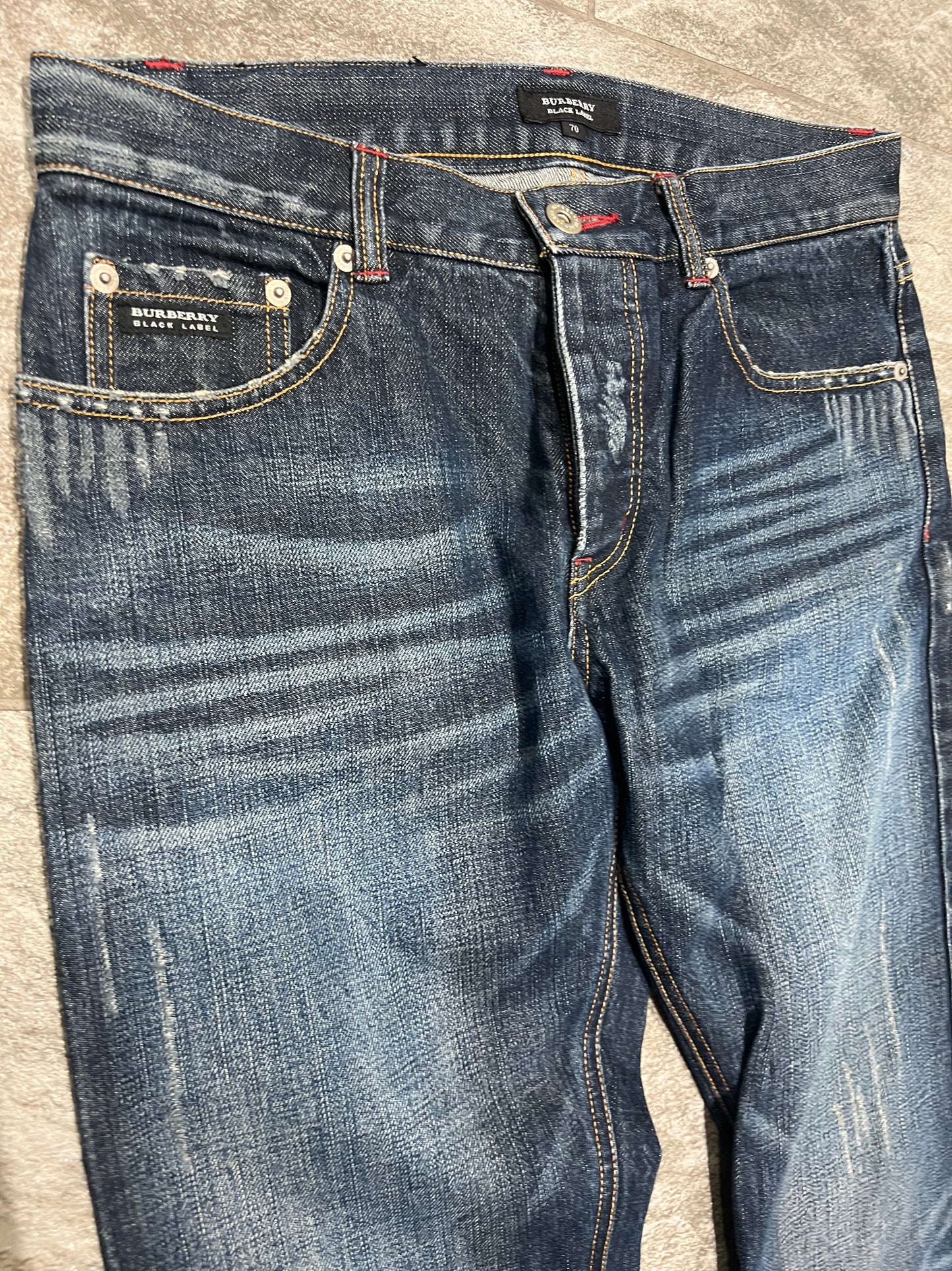 000s Burberry Black Label Denim Jeans