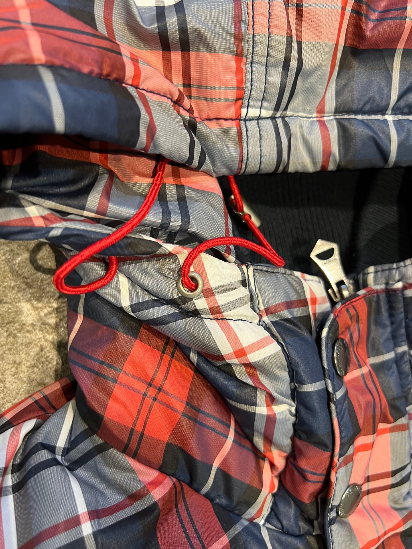 Takeo Kikuchi Plaid/Checkered Puffer