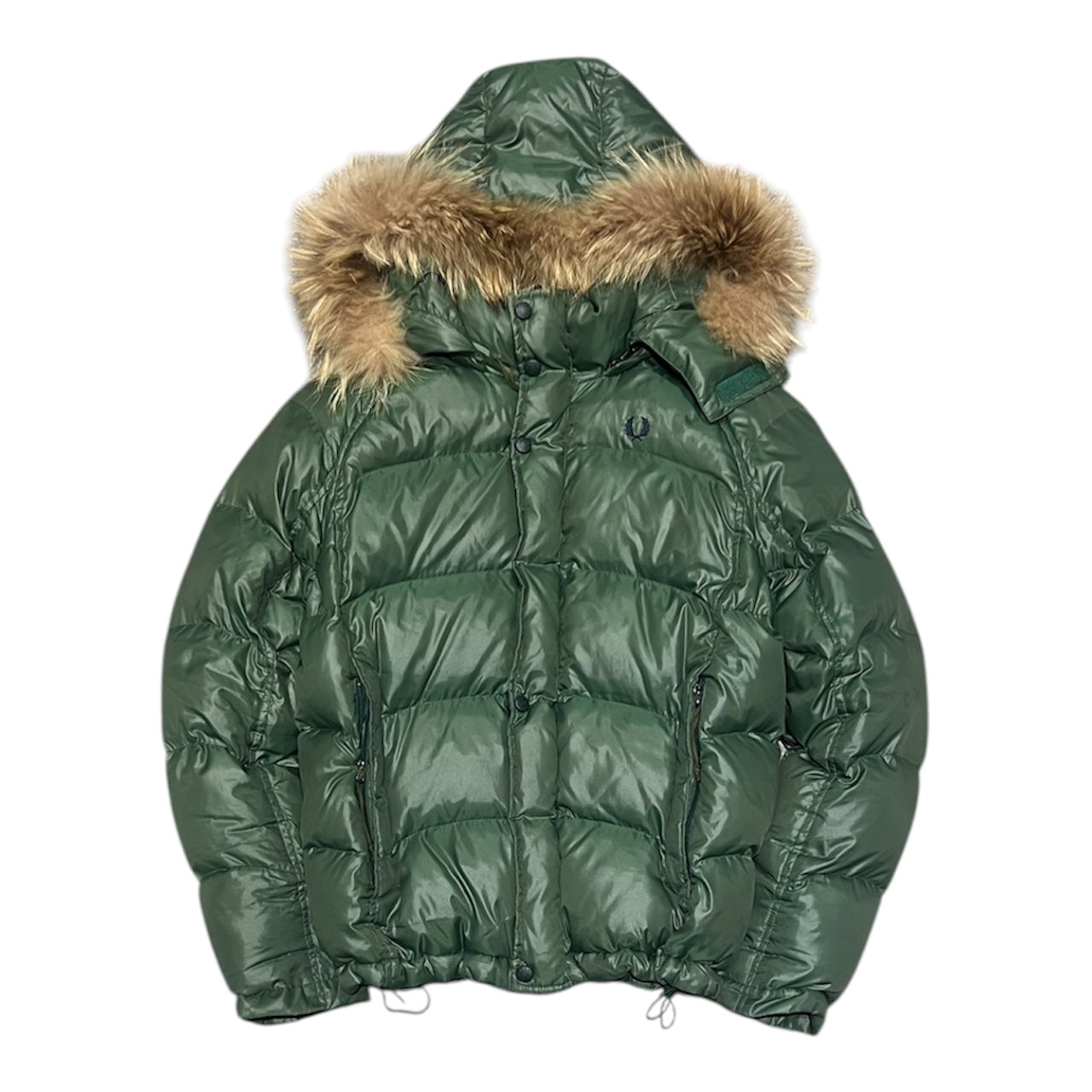 000’s Fred Perry Fur Hood Puffer
