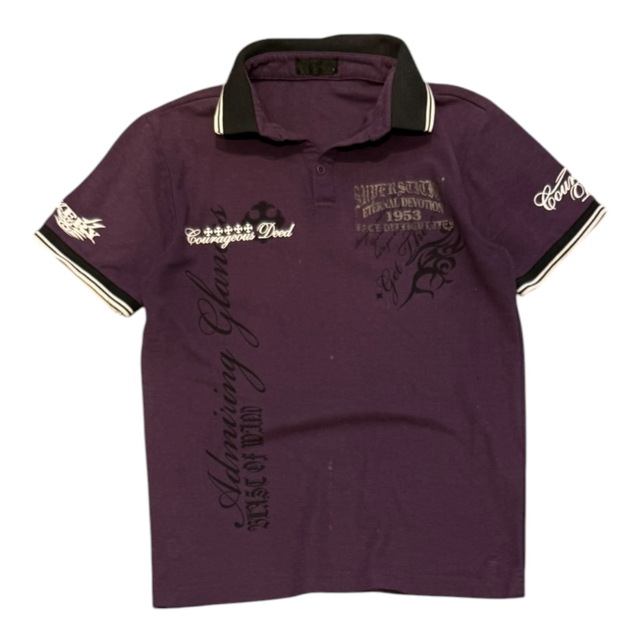 000’s Japanese Script Polo (M)