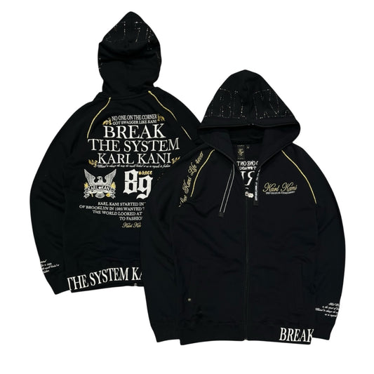 000’s Karl Kani Full Zip Up hoodie