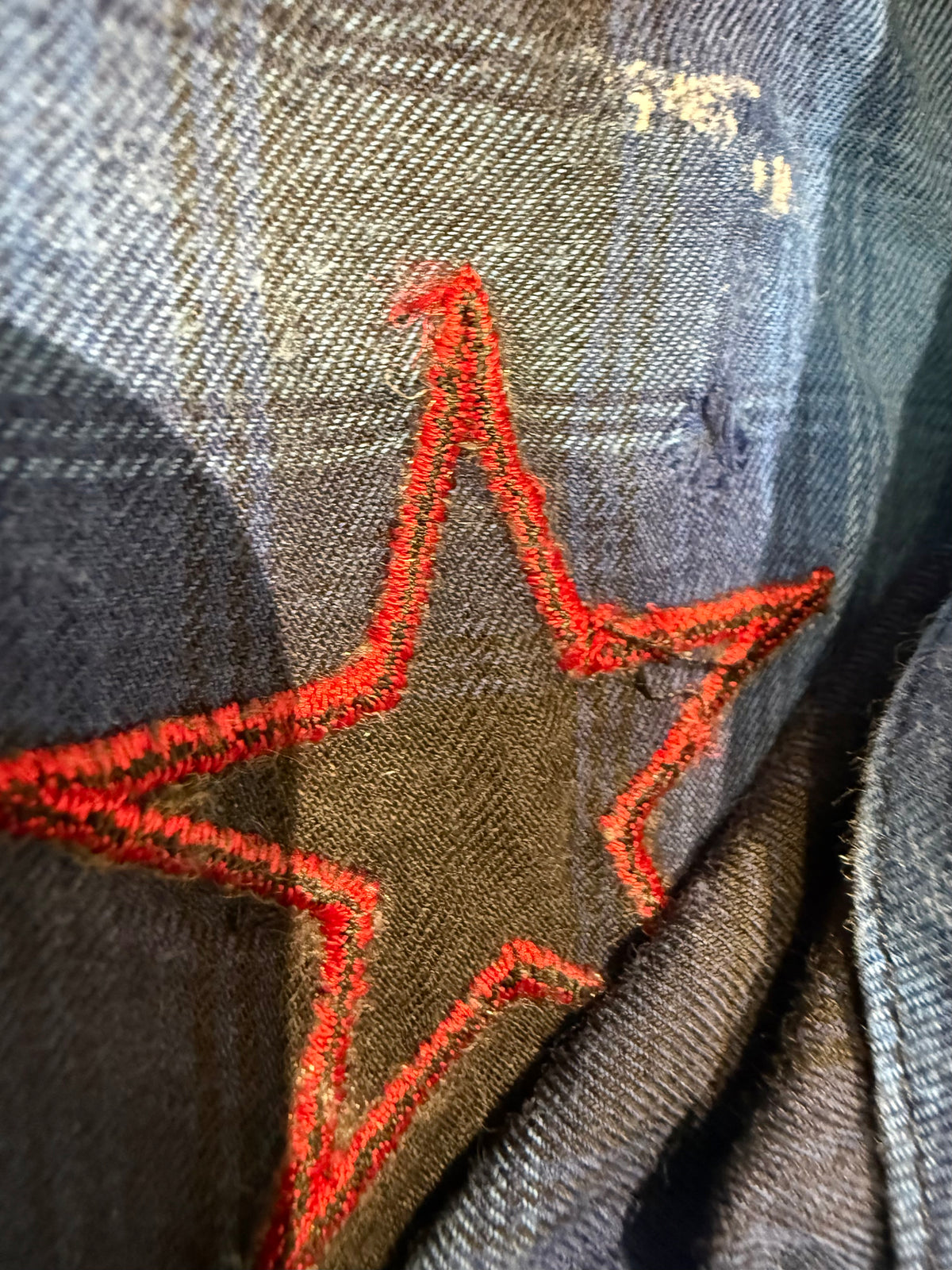 FW17 Givenchy Stars Plaid Flannel (M)