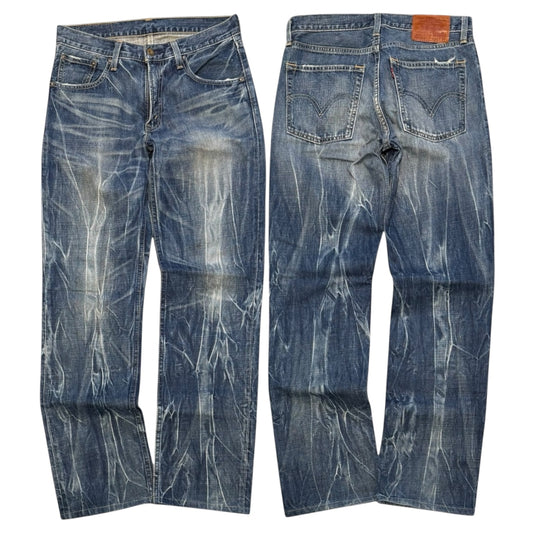 000’s Levi’s 502 Ghostwash Jeans (30”)