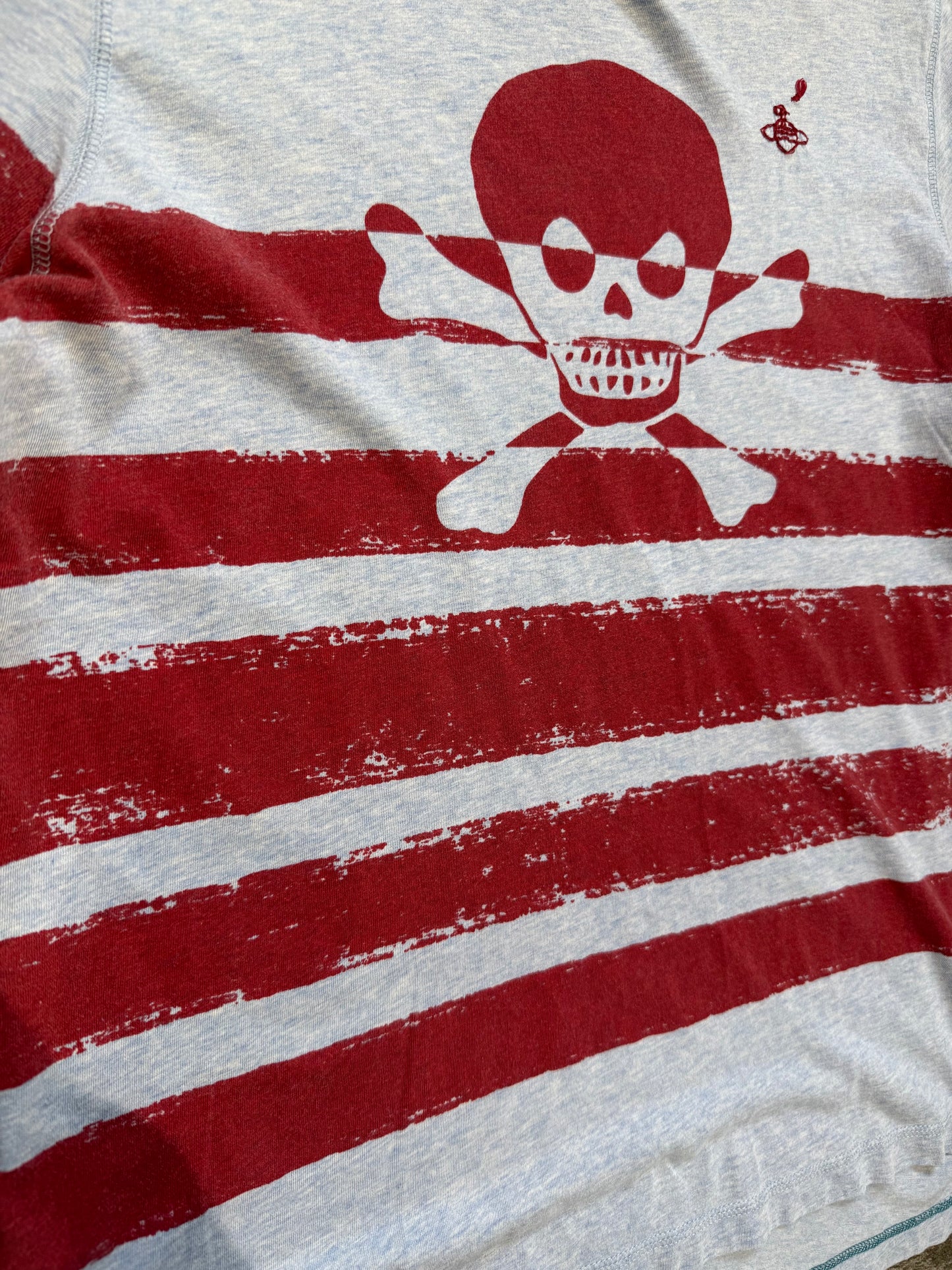 000’s Vivienne Westwood X Lee Skull Tee (S)