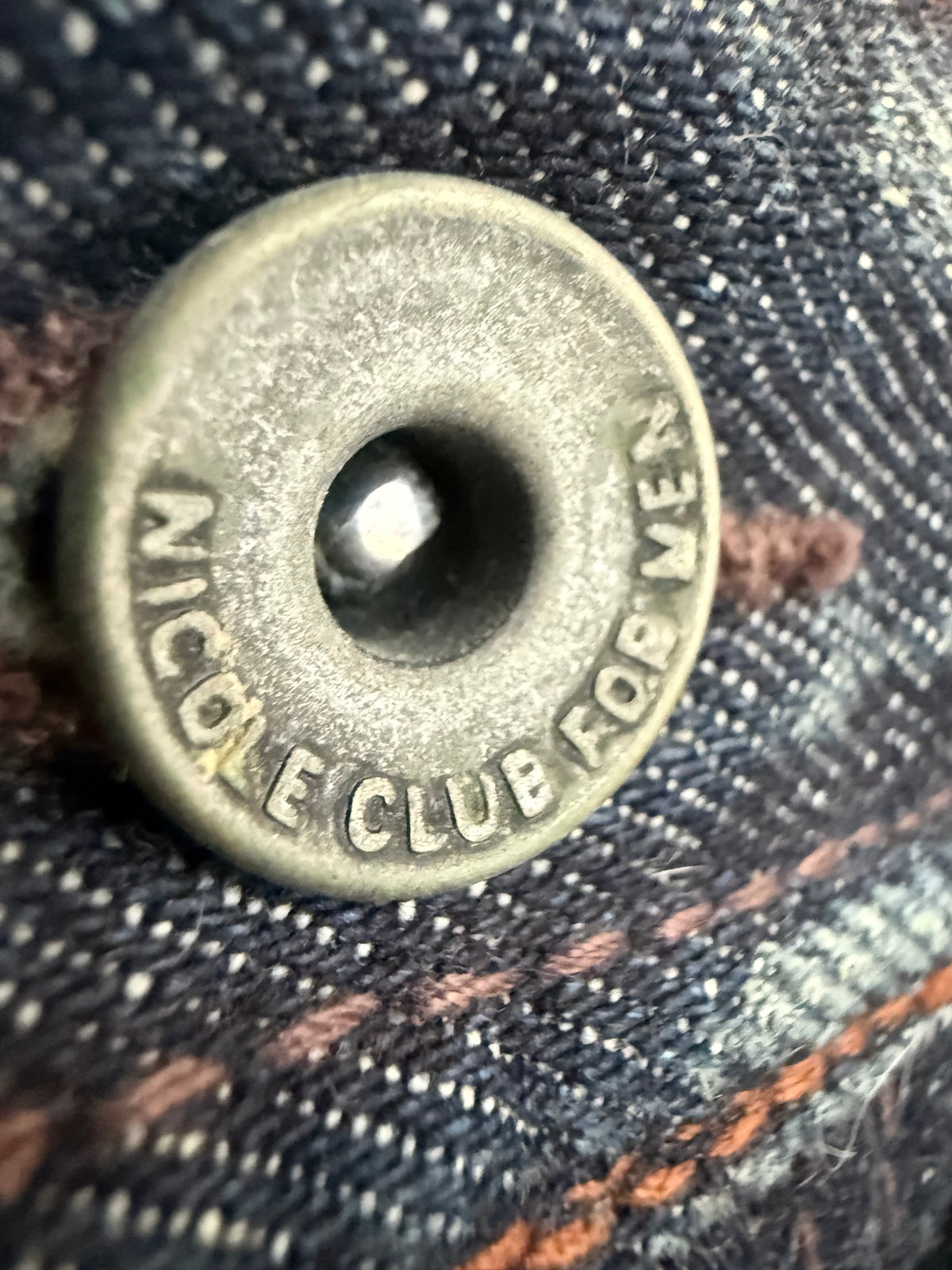 000’s Nicole Studded Snakeskin Jeans (32”)