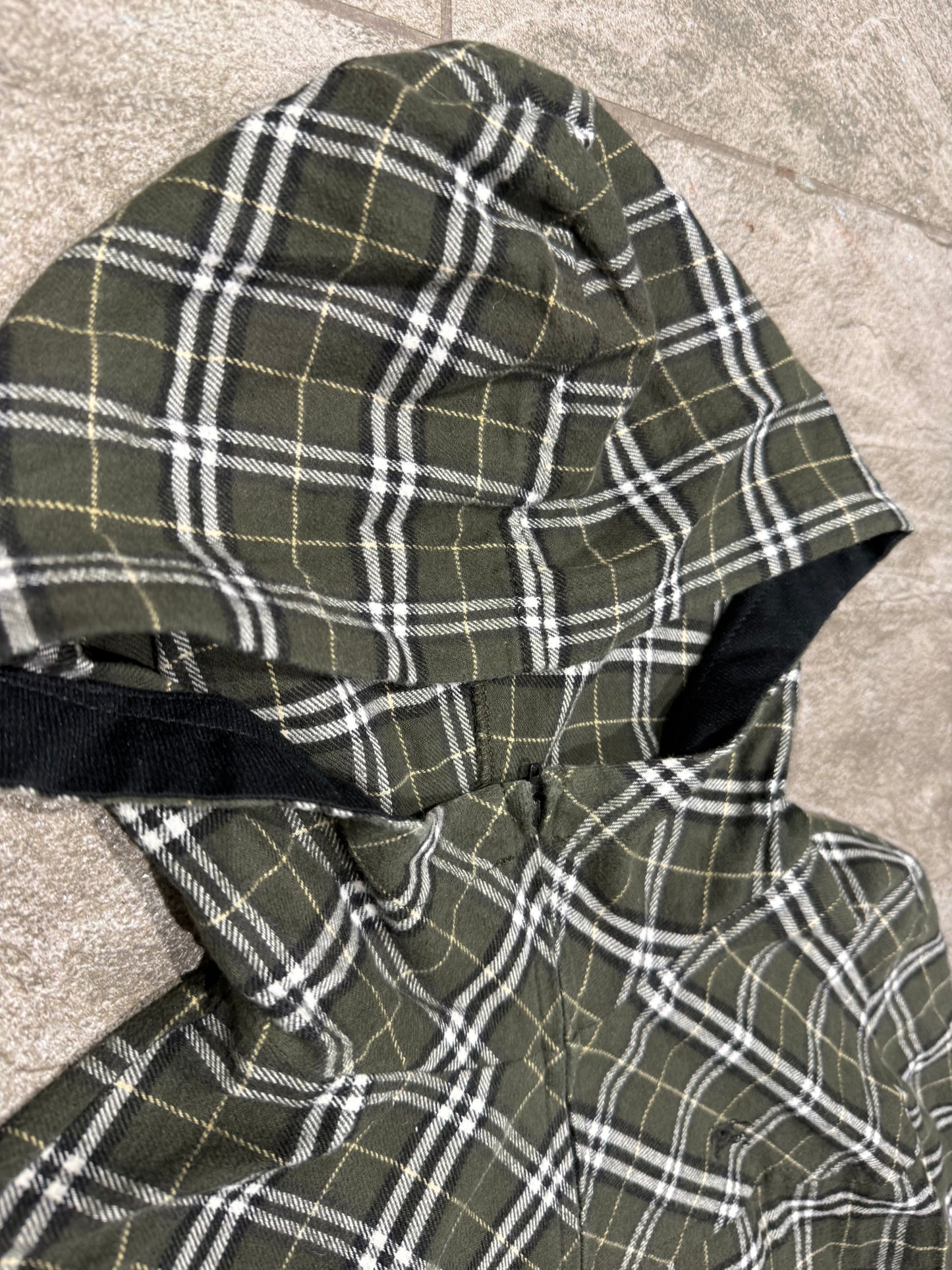 000’s Burberrys Zip Up Hoodie (XS)