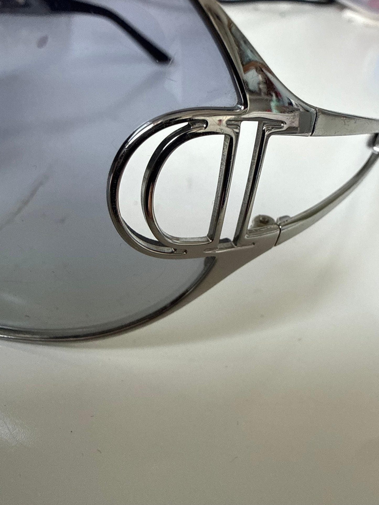 Vintage Dior “Diorissimo” Shield Sunglasses