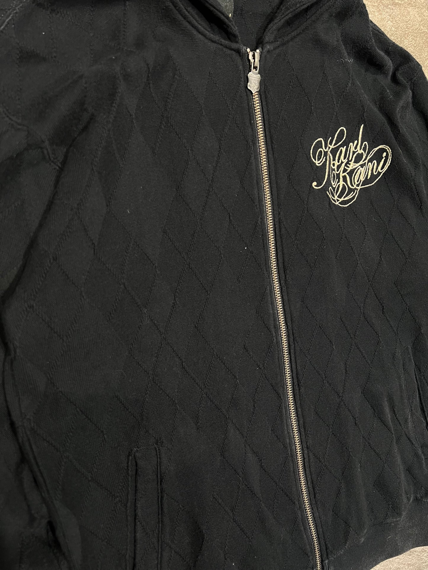 000’s Karl Kani Diamond Stitch Hoodie