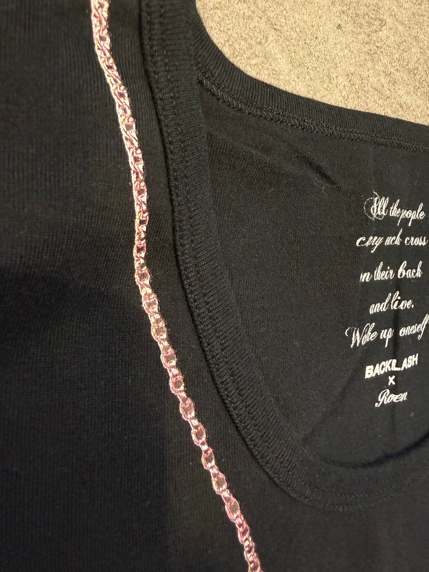 000’s Roen x Backlash Crucifix Tee (S)