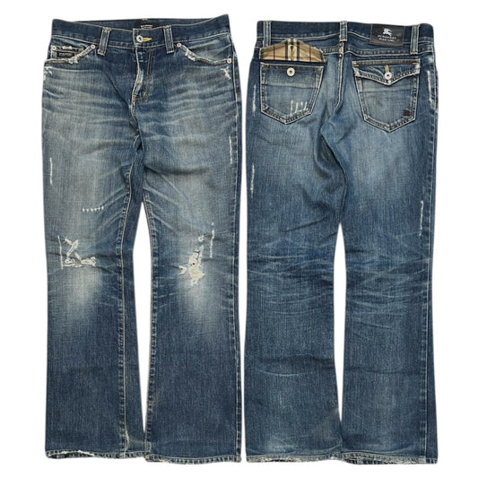 000’s Burberry Bootcut Jeans