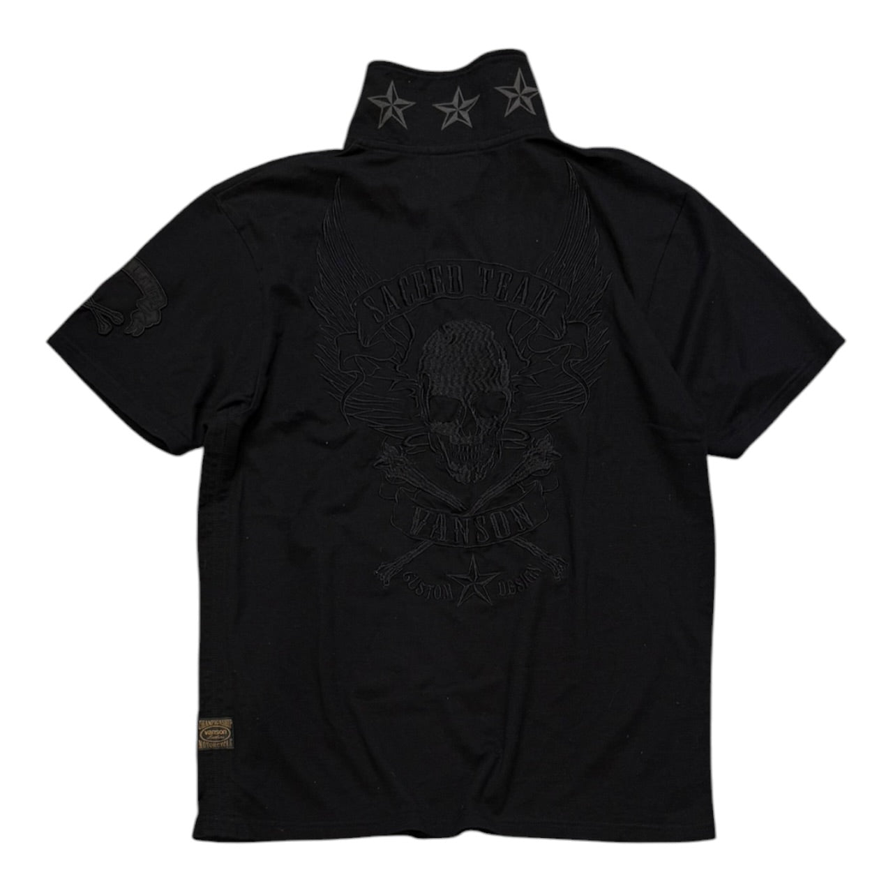 000’s Vanson Skull Polo (M)