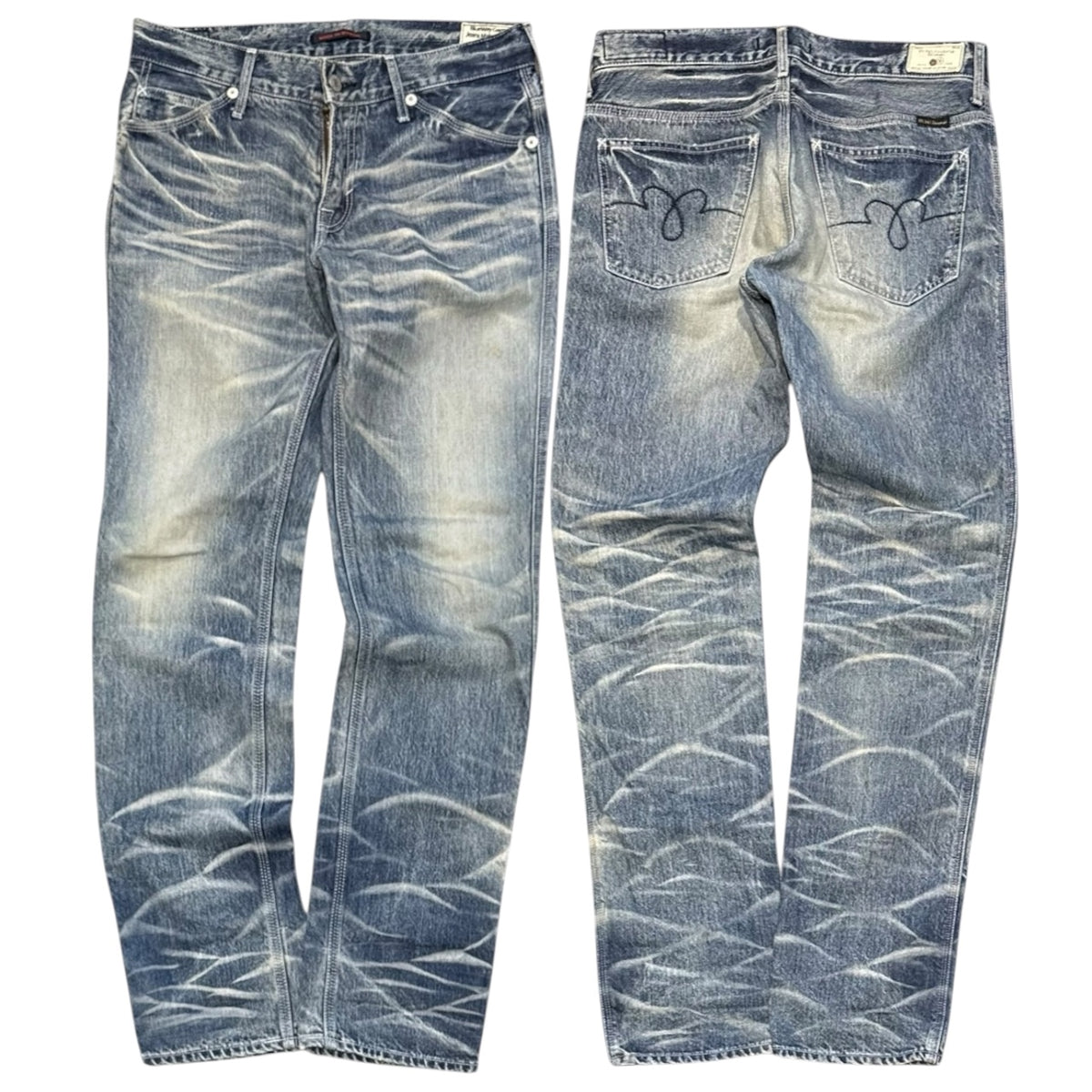 000’s Blueway Whiskered Jeans (31”)