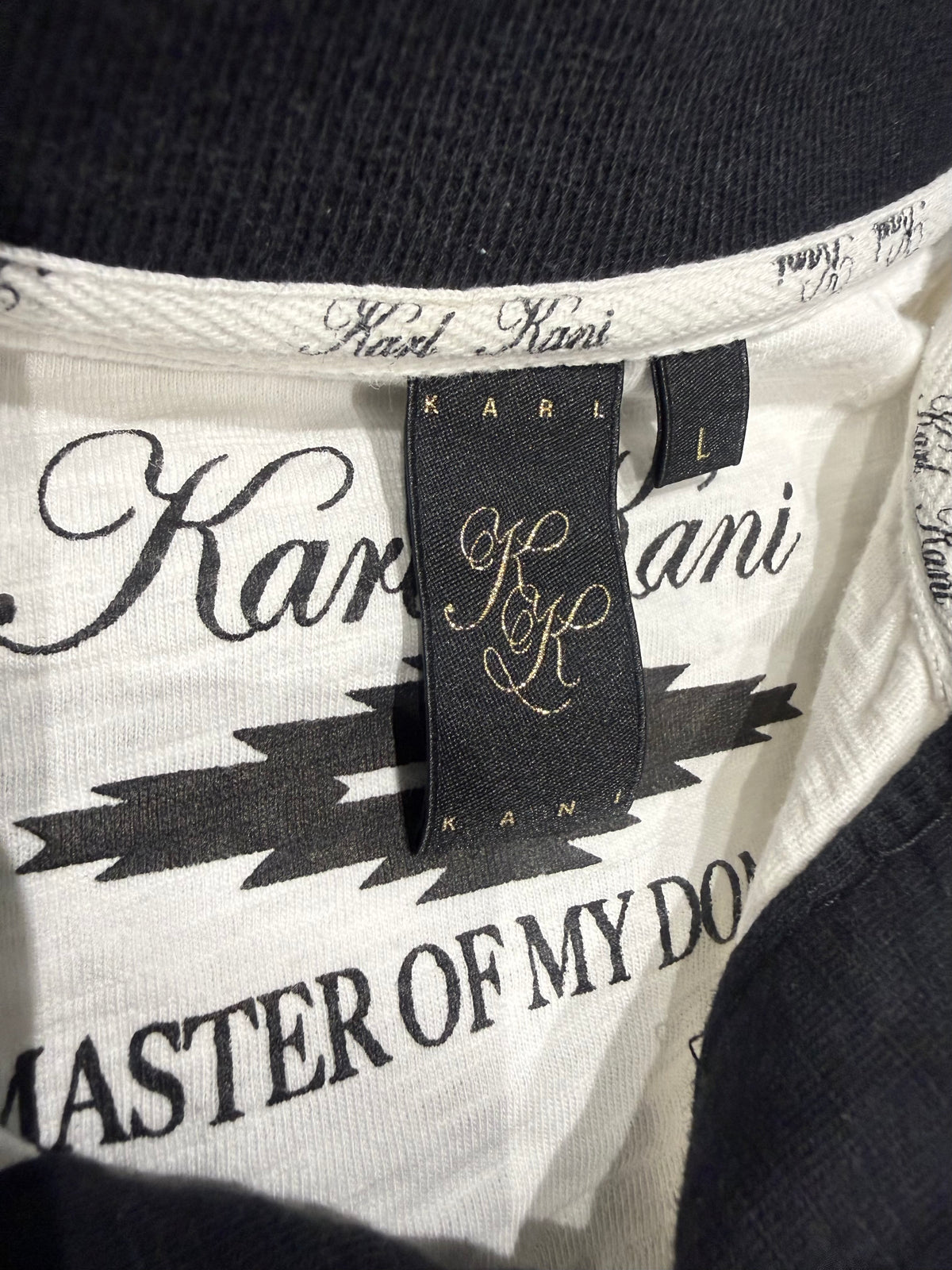 000’s Double Collar Karl Kani Polo (M)