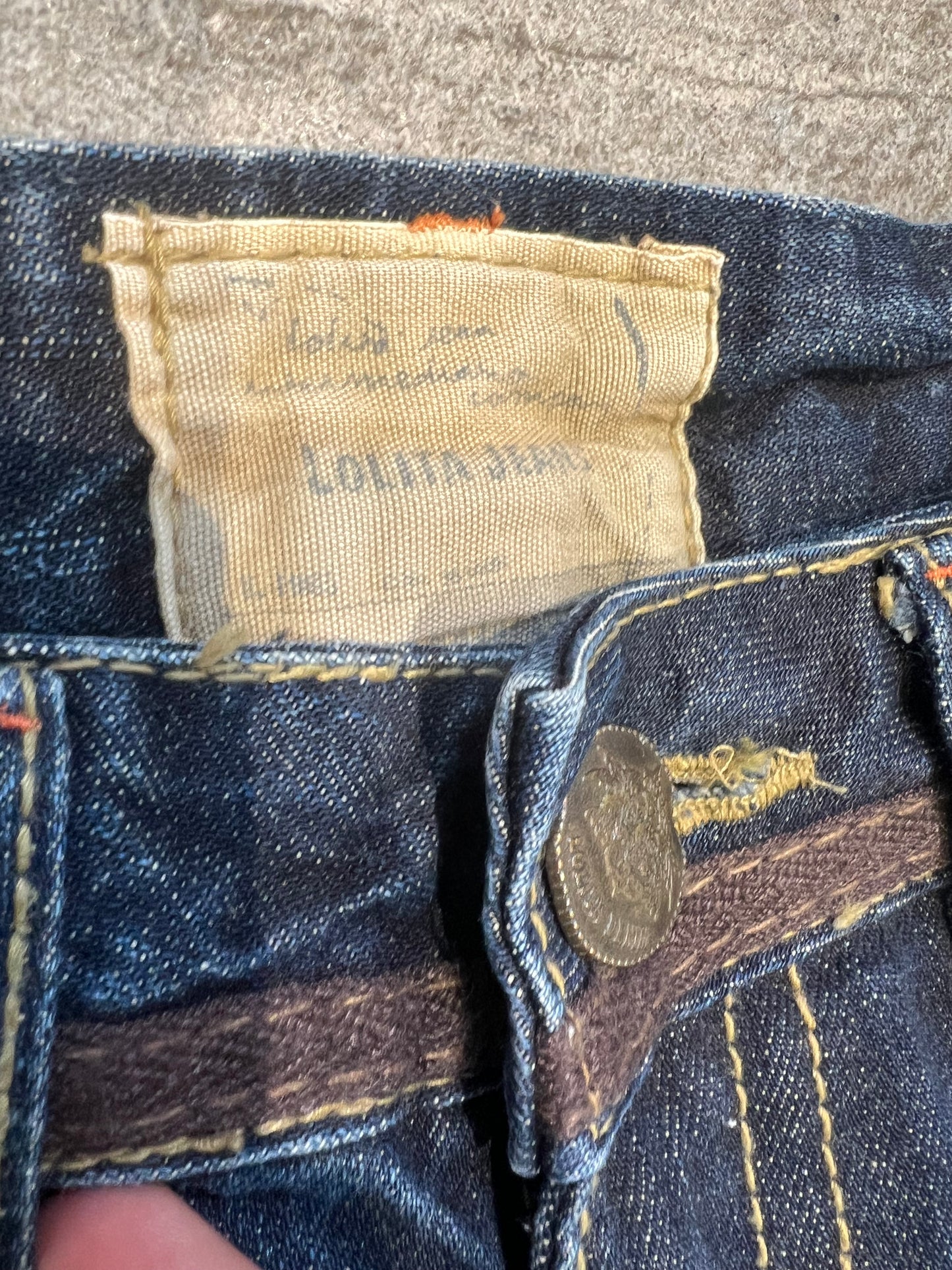 000s Lolita Japanese Bootcut Jeans