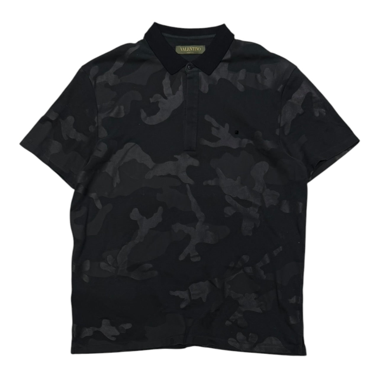 Valentino Garavani Studded Camo Polo (L)