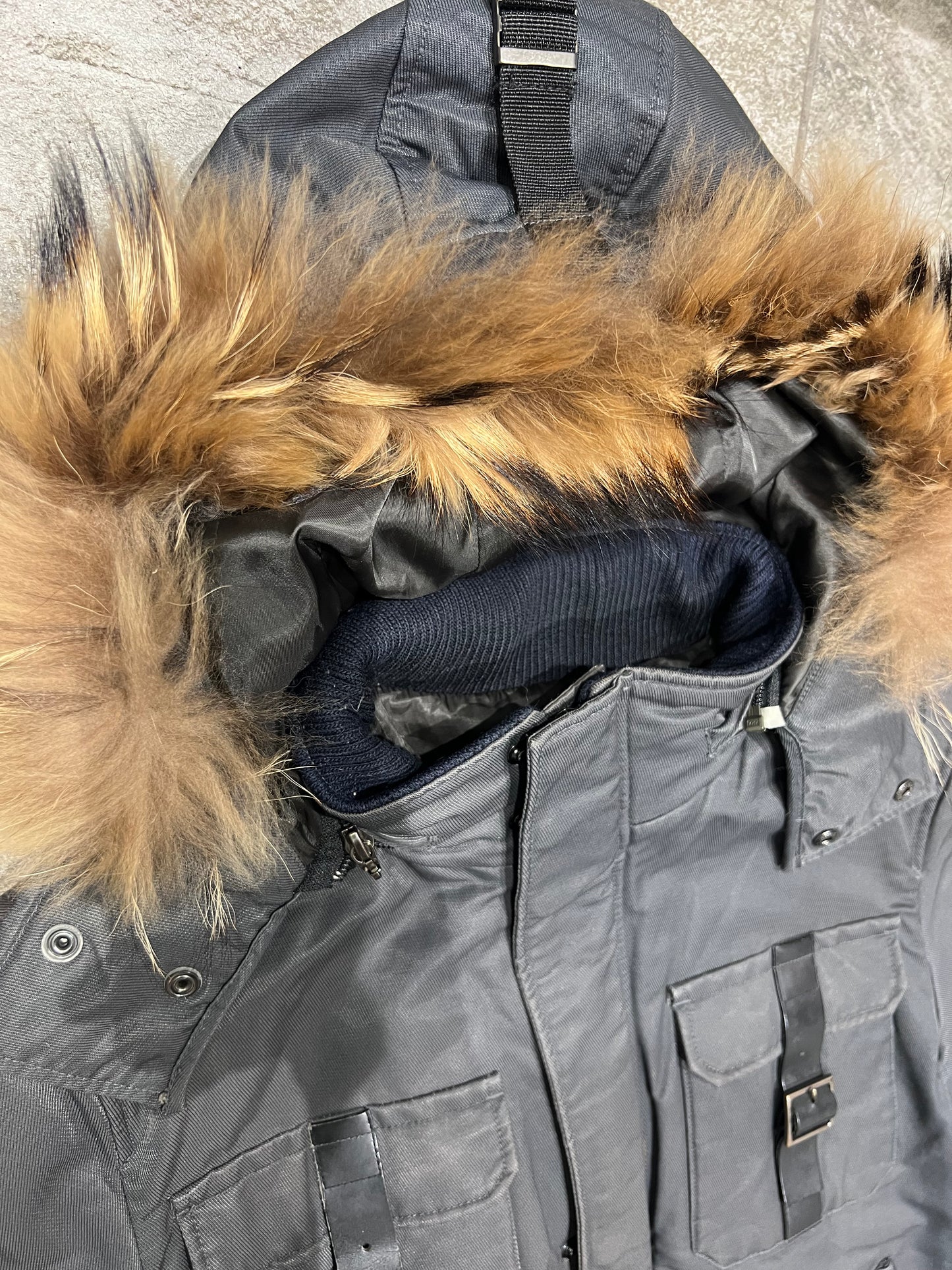 000’s Comme Ca Du Mode Fur Hood Jacket (M)