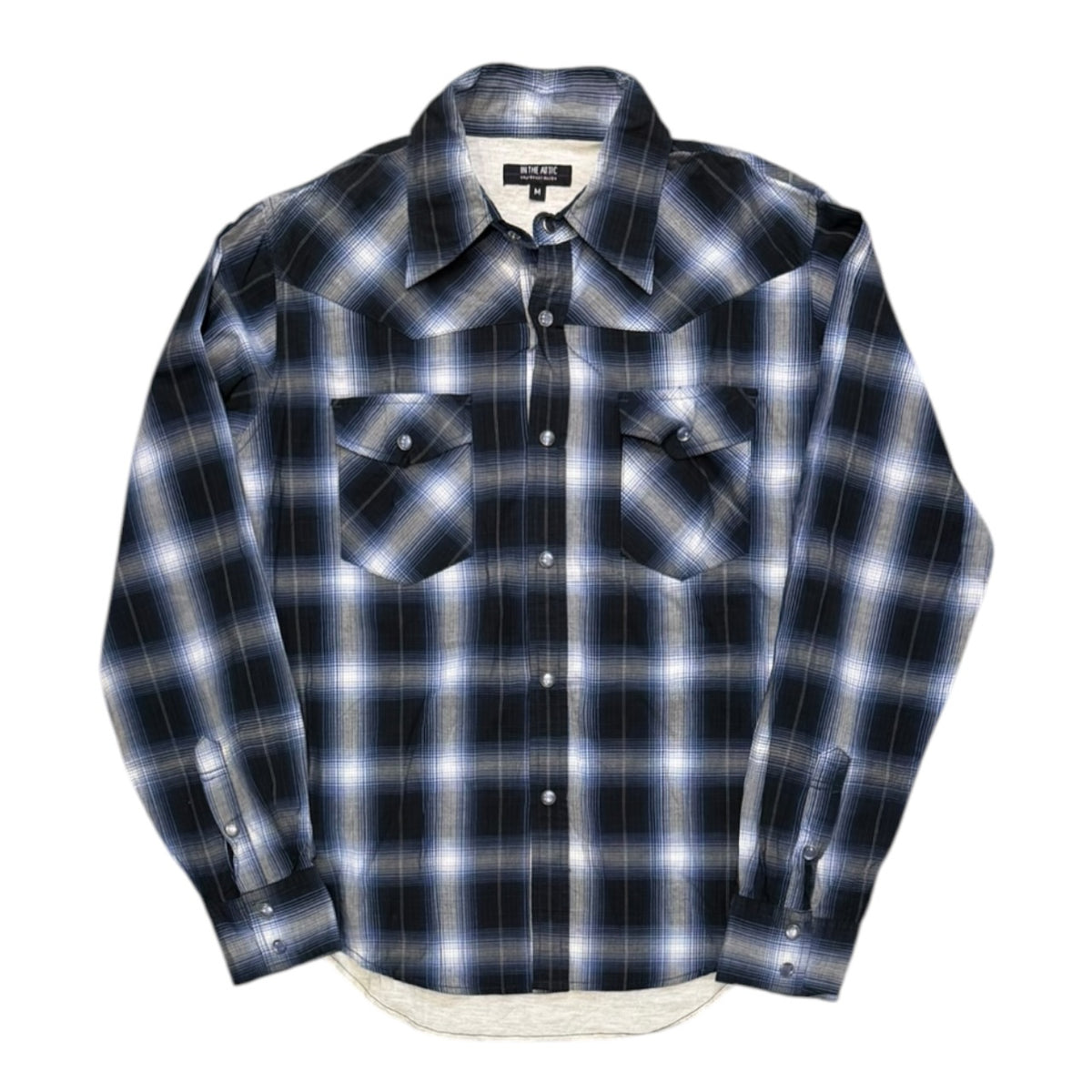 000’s In The Attic Hybrid Plaid Flannel (S)