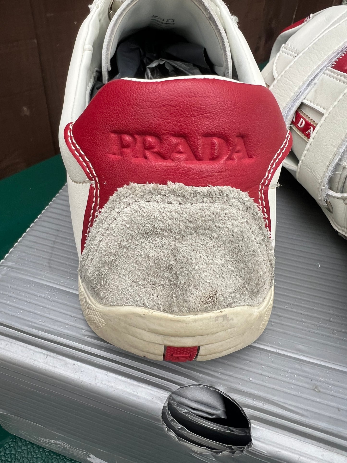 Prada Calzature Velcro Trainers