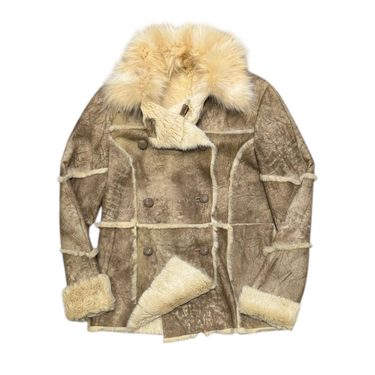 000’s Anna Kerry Fur Coat (XS-S)