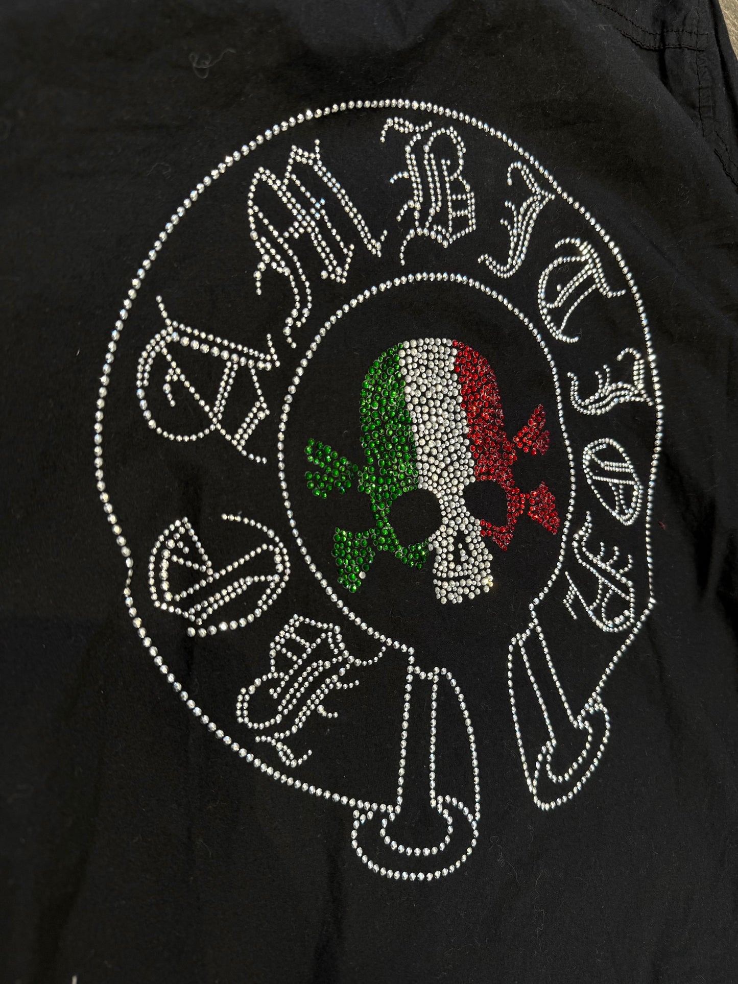 000’s Be Ambition Rhinstone Shirt (M)