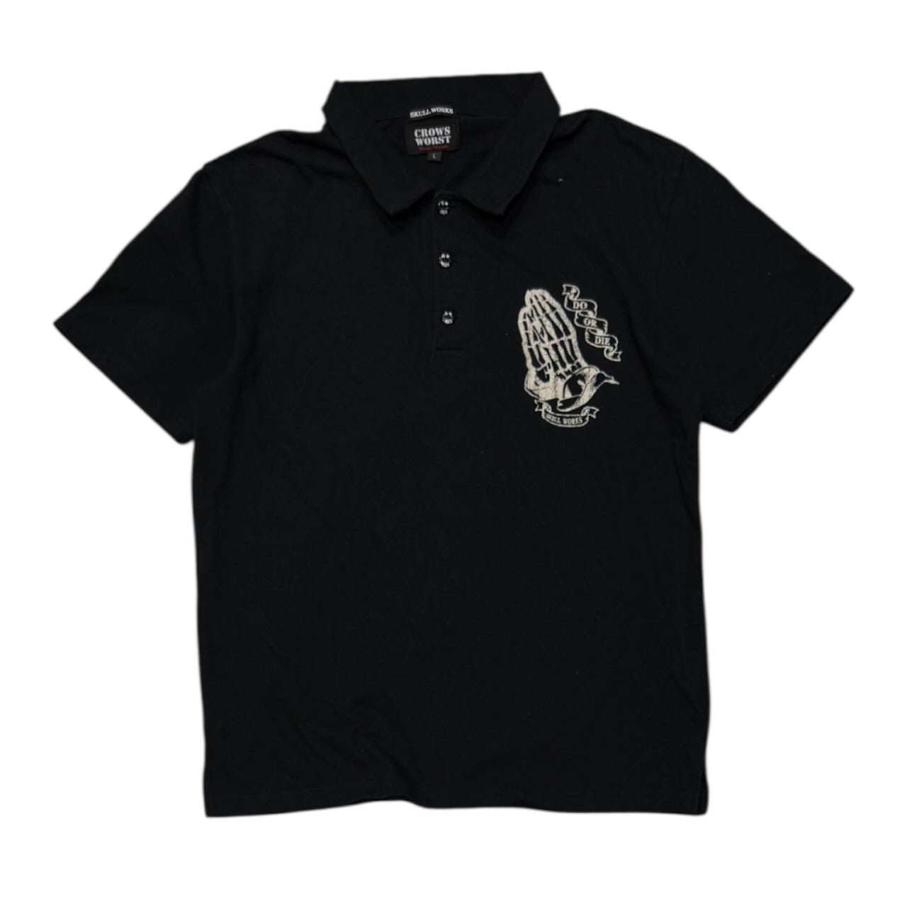 000’s Skull Works x Crows Polo (M)