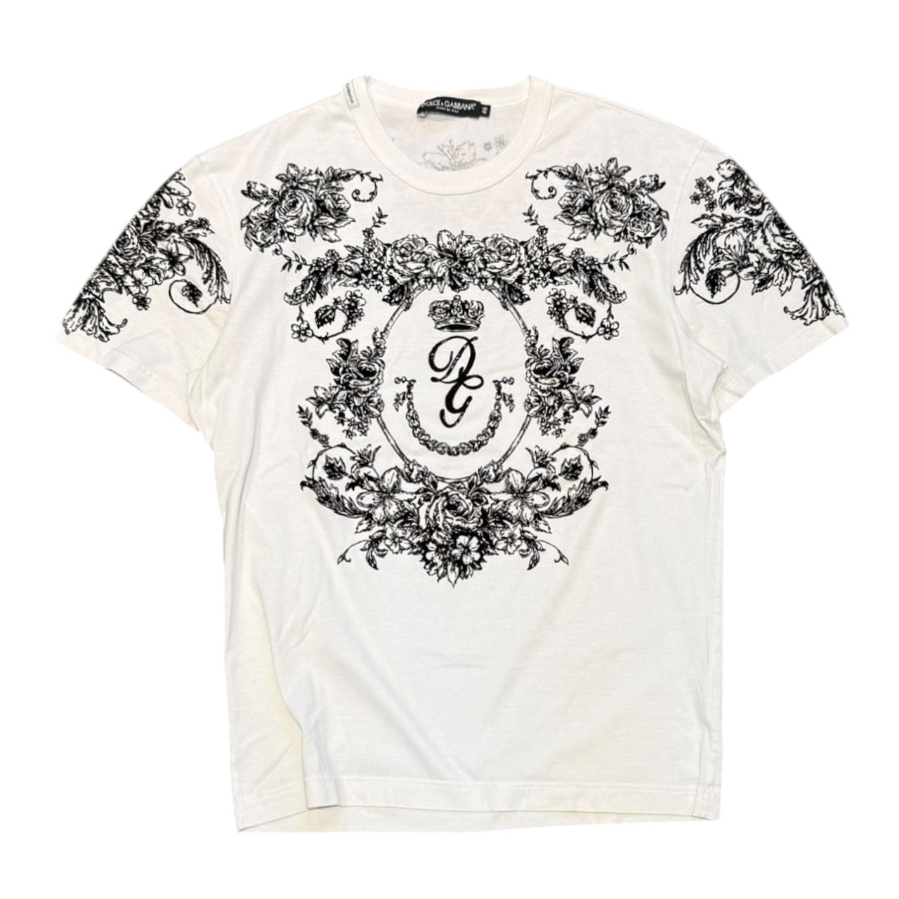 Dolce & Gabbana Floral Royal Tee (S)