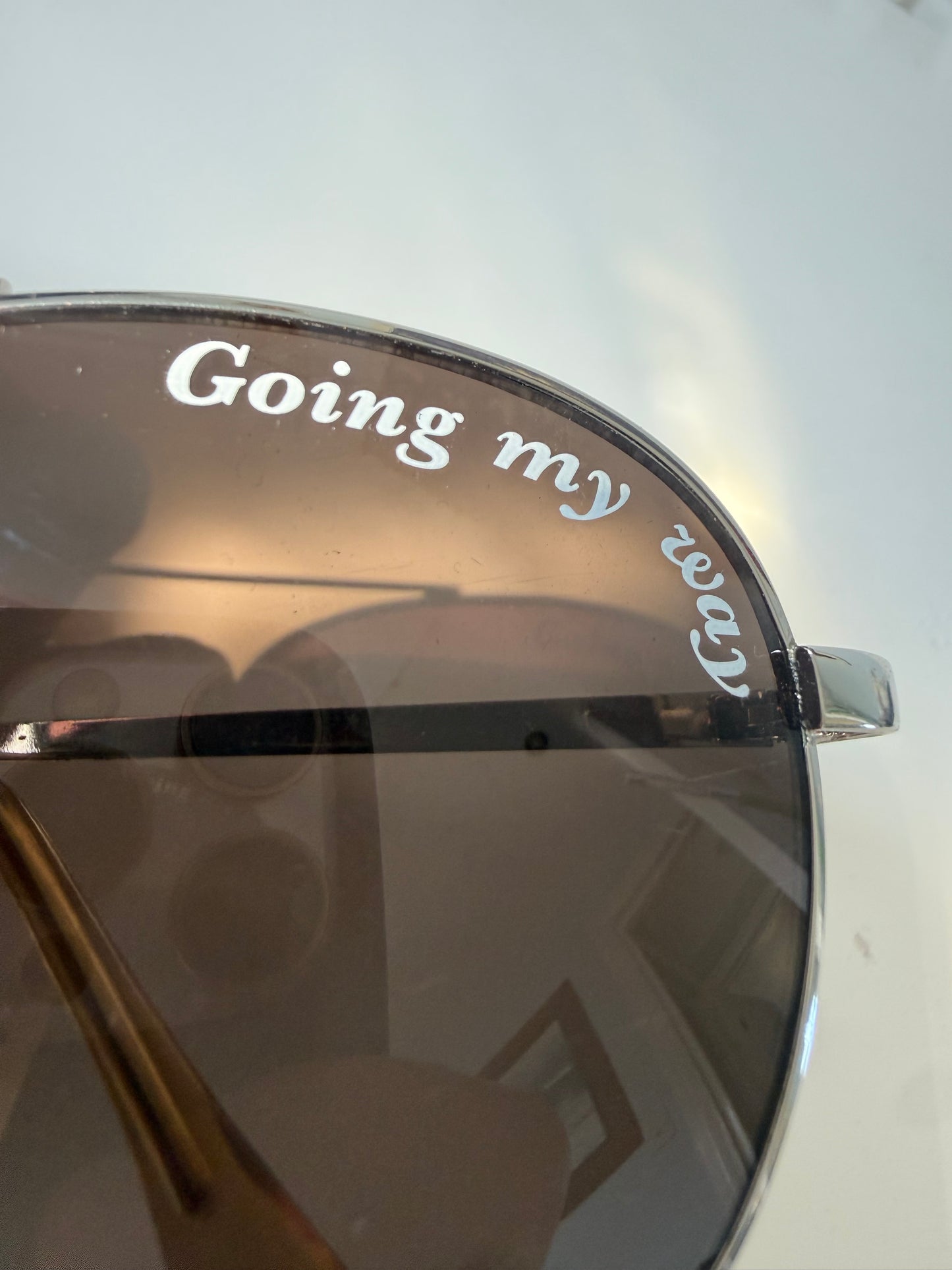000’s Peace On Mars Aviator Sunglasses