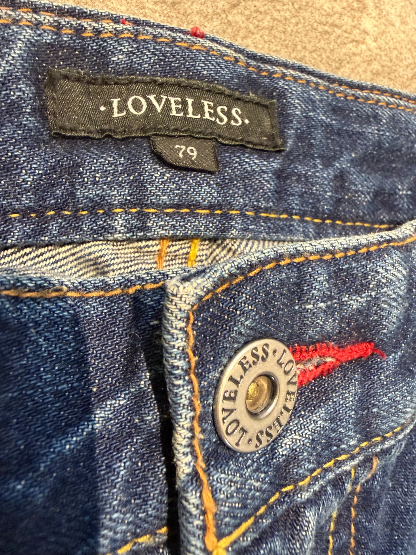 000’s Loveless Skull Jeans (32”)