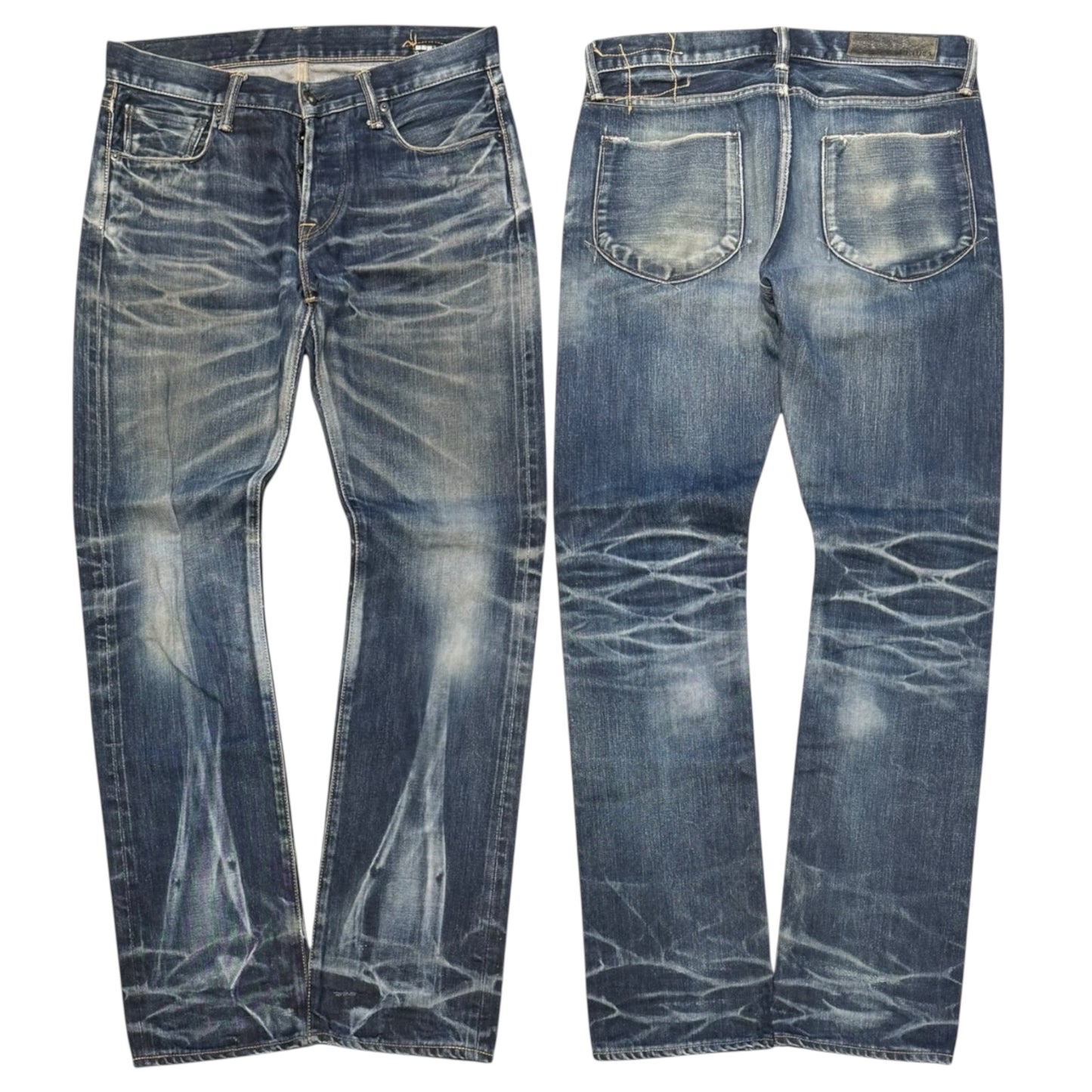 000’s Kuro Distressed Selvedge Jeans (31”)