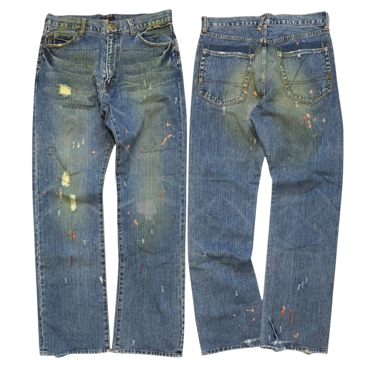 000’s Exhibitionist Mudwash Jeans (32”)
