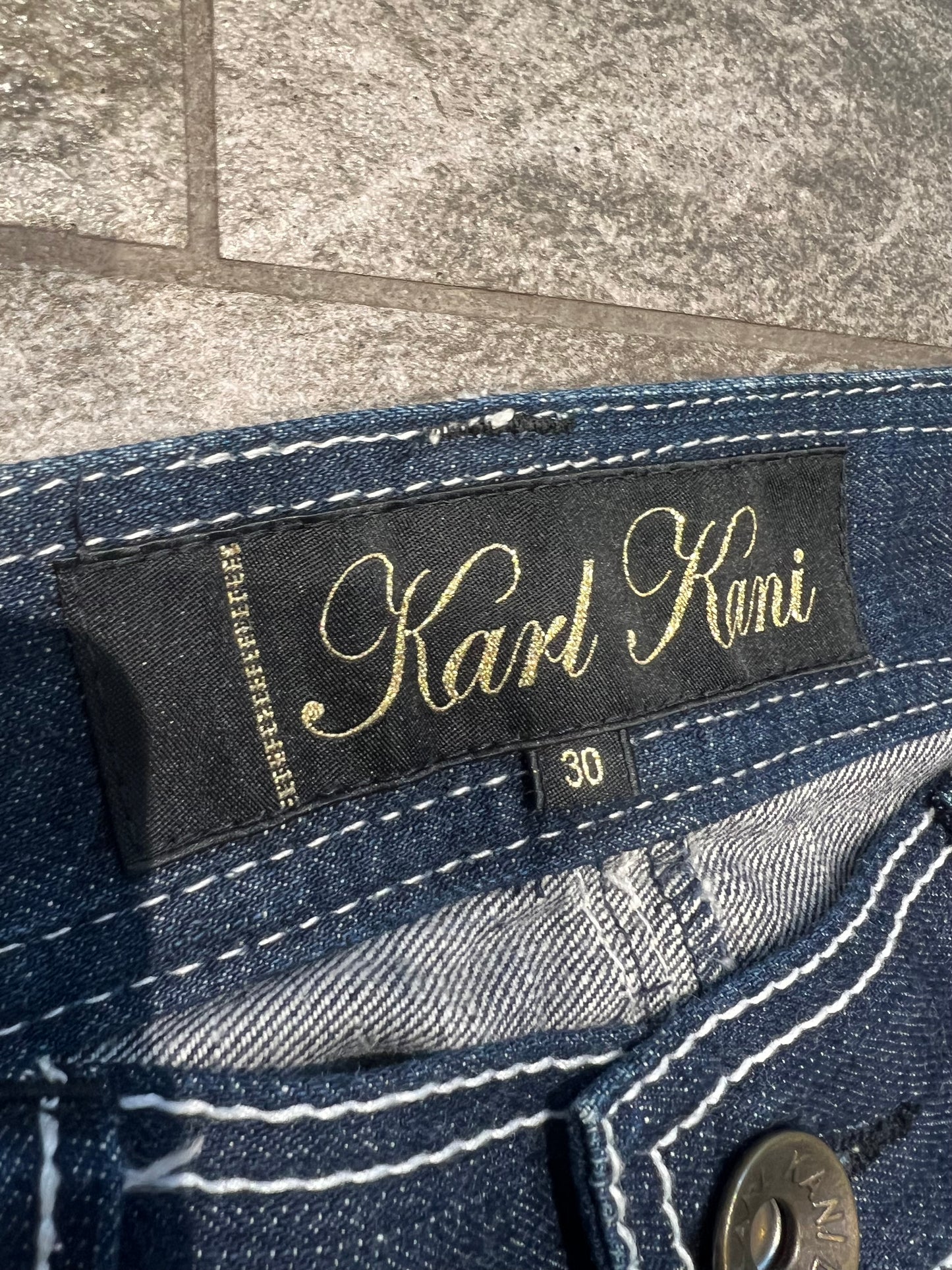 000’s Karl Kani Contrast Stitch Jeans